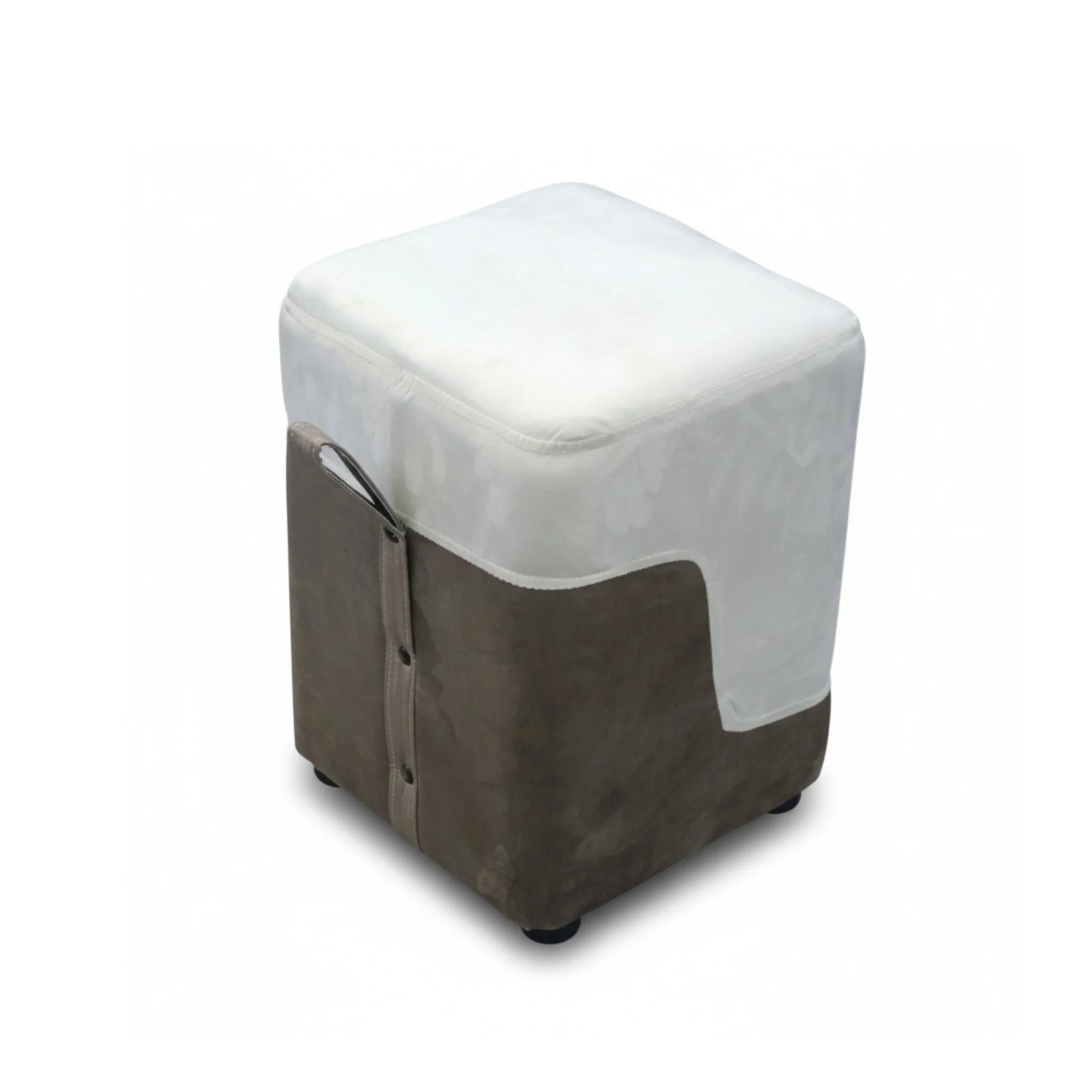 Ottoman Brown & White - Image 2