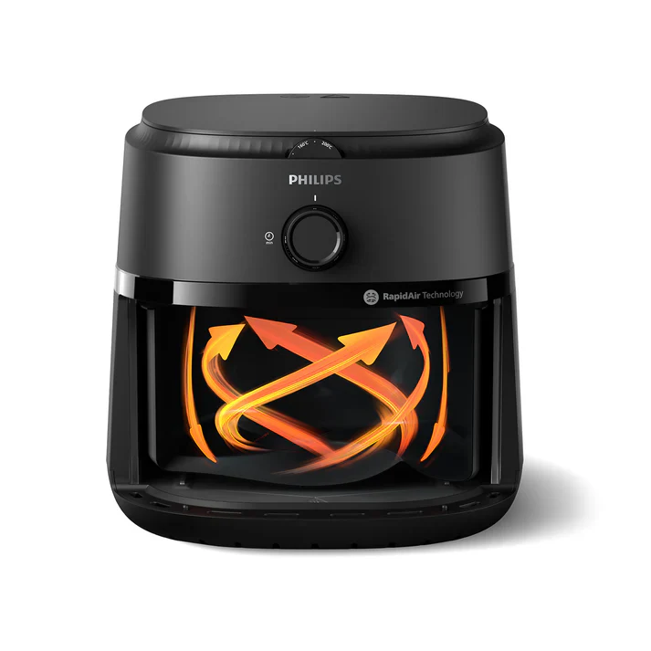 Philips 1000 Series Analog 6.2L Airfryer Black - Image 3