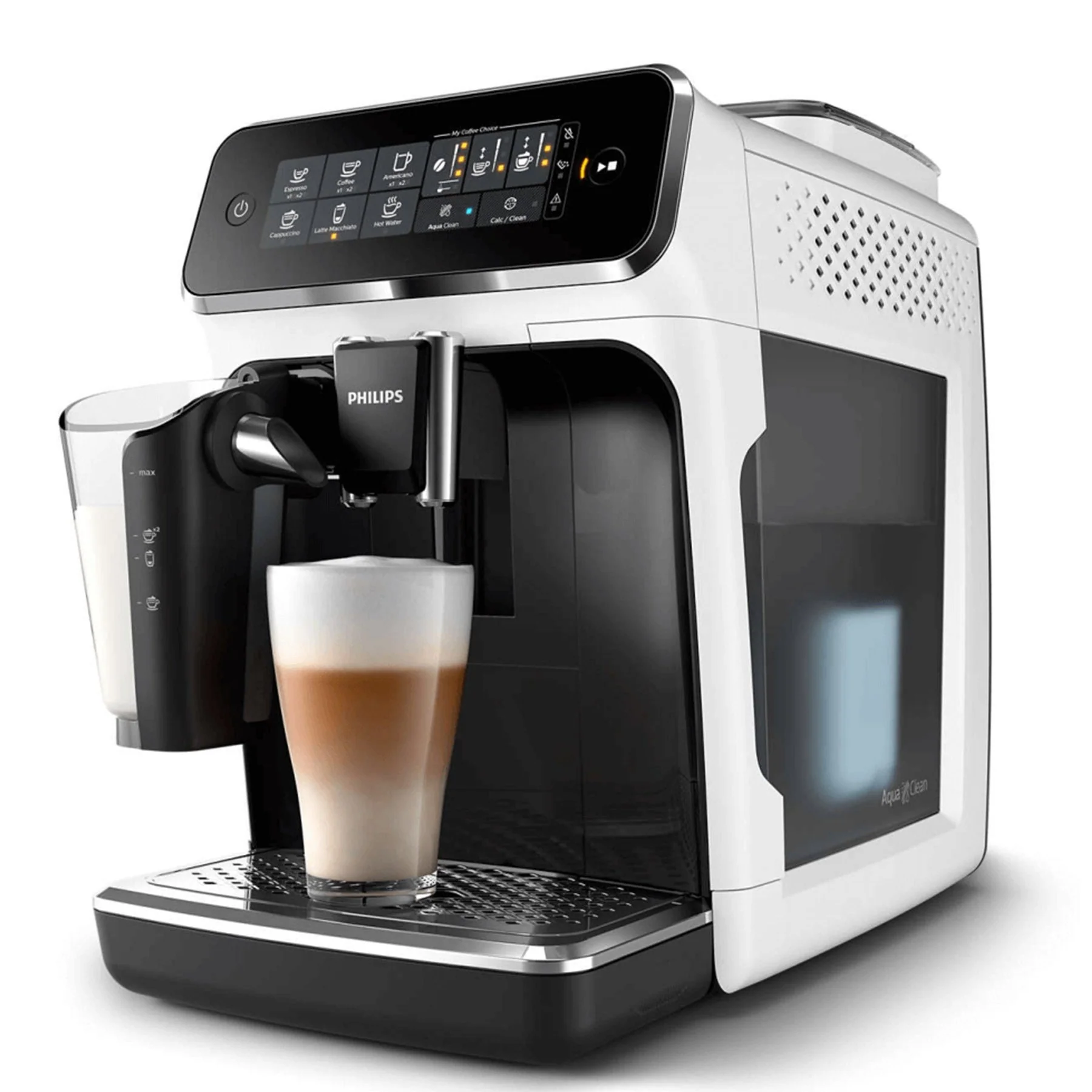 Philips 3200 Automatic Espresso Machine - Black & White - Image 3