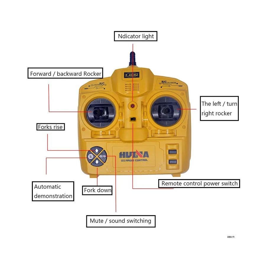 RC Forklift with Moveable lift - Image 3