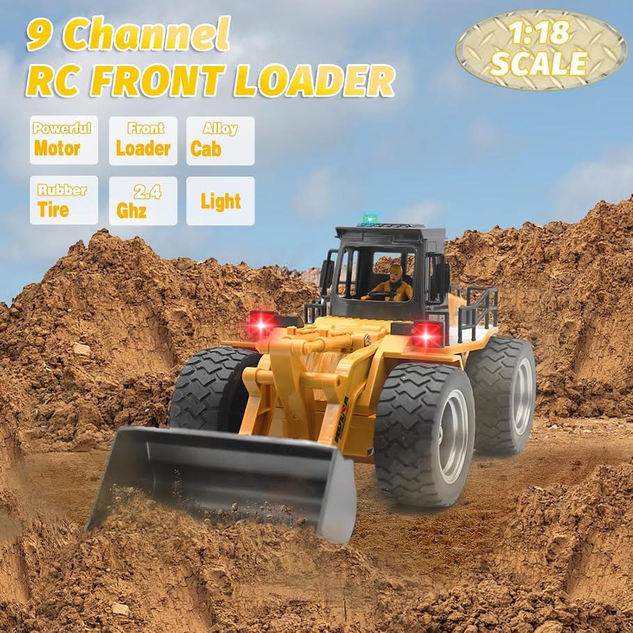 RC Grader/Tractor With Moving Arm - Image 2