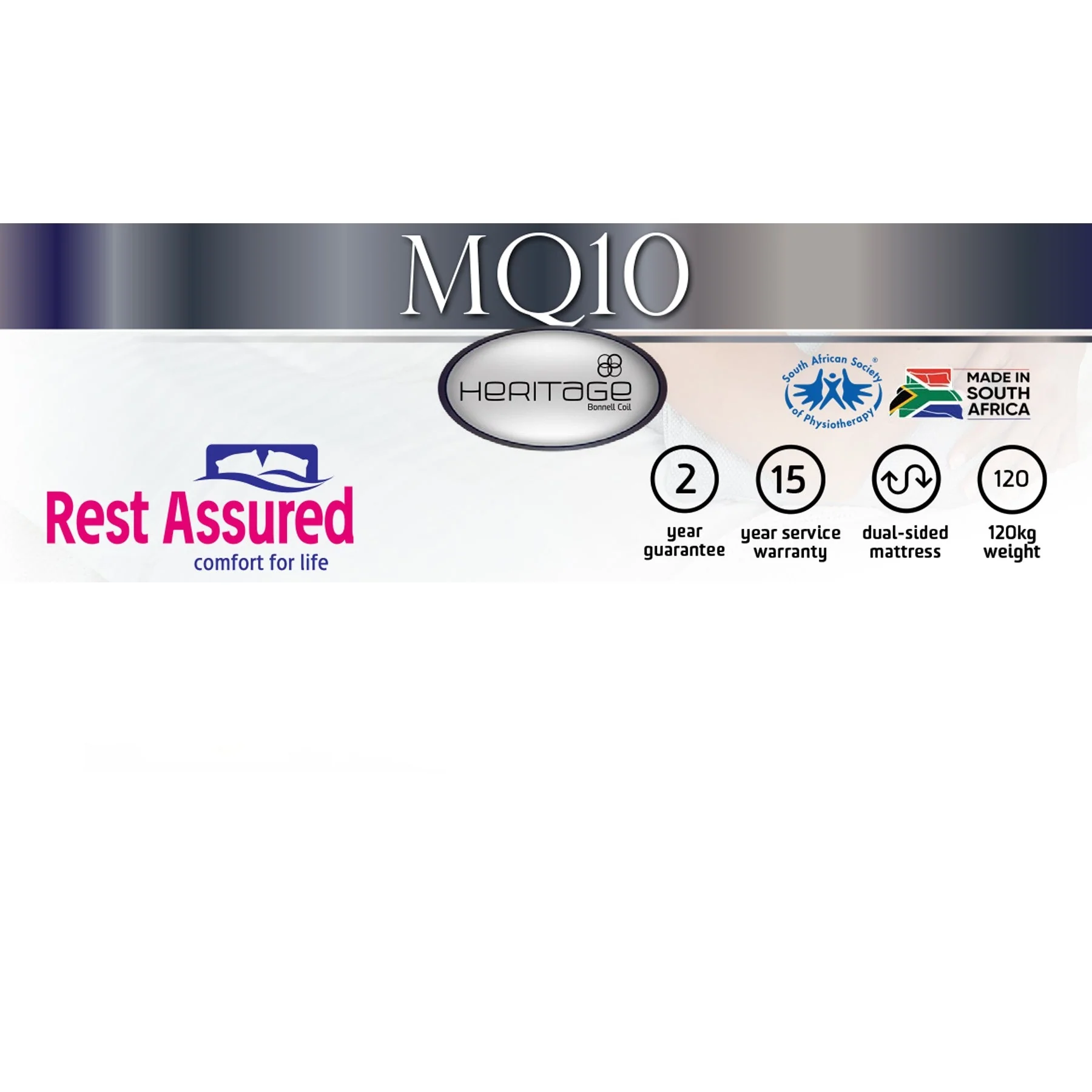 Rest Assured MQ10 3/4 Bed - Image 2