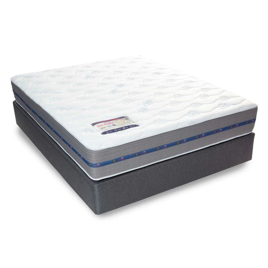 Rest Assured RUBY 40th NT Queen Mattress & MJ Base