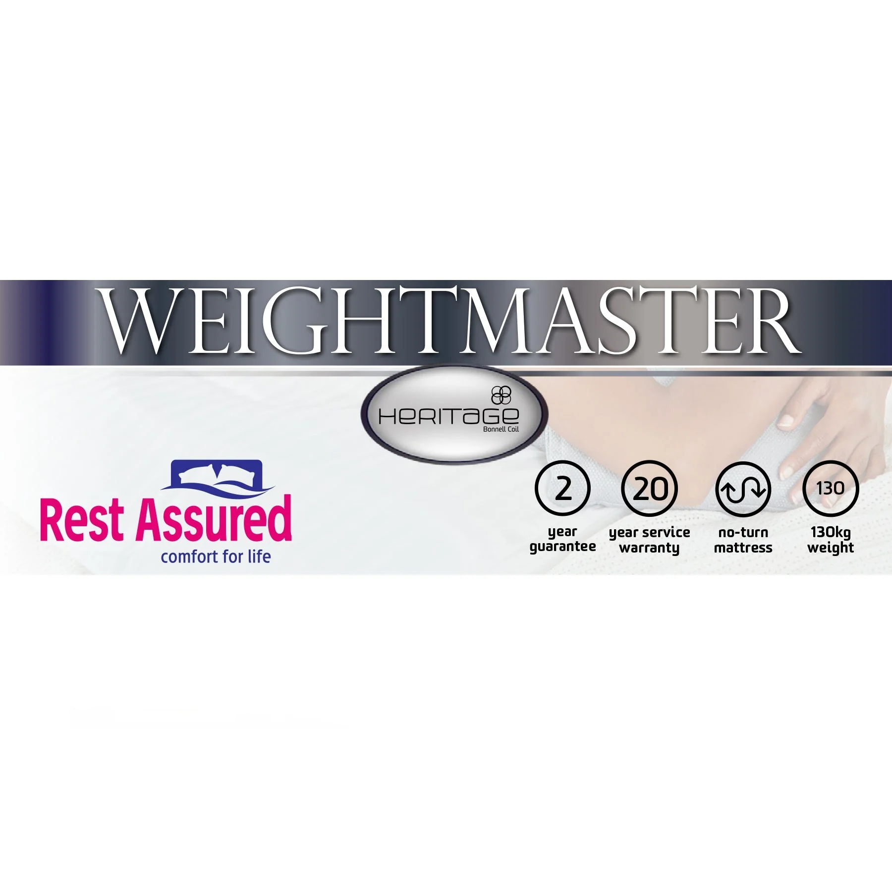 Rest Assured Weightmaster King Bed - Image 2
