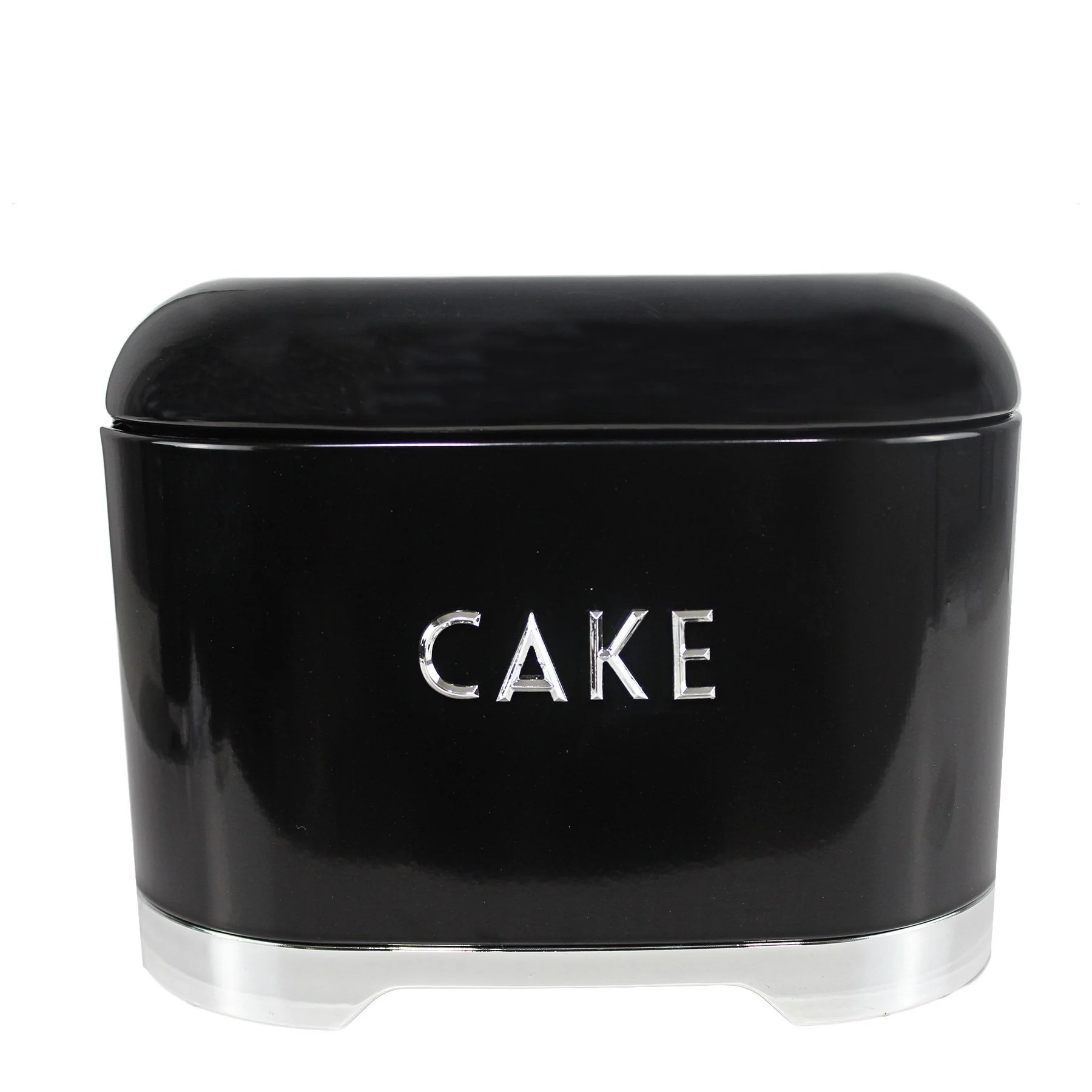 Retro Cake Tin - Black