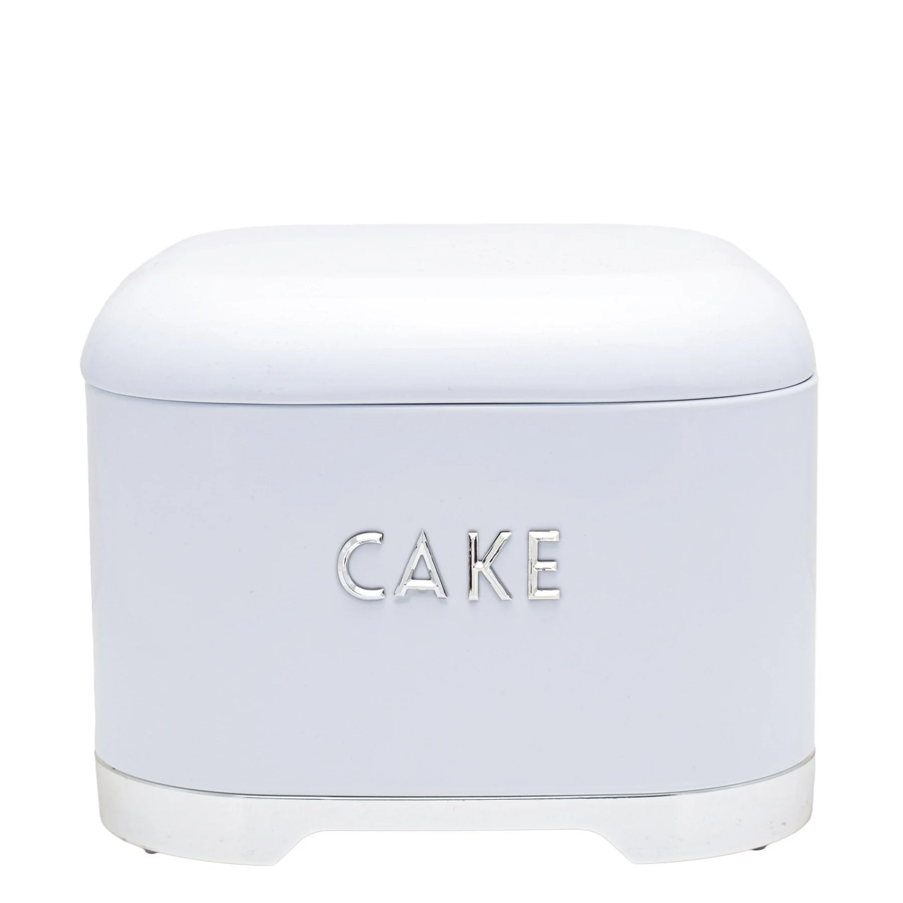 Retro Cake Tin - White