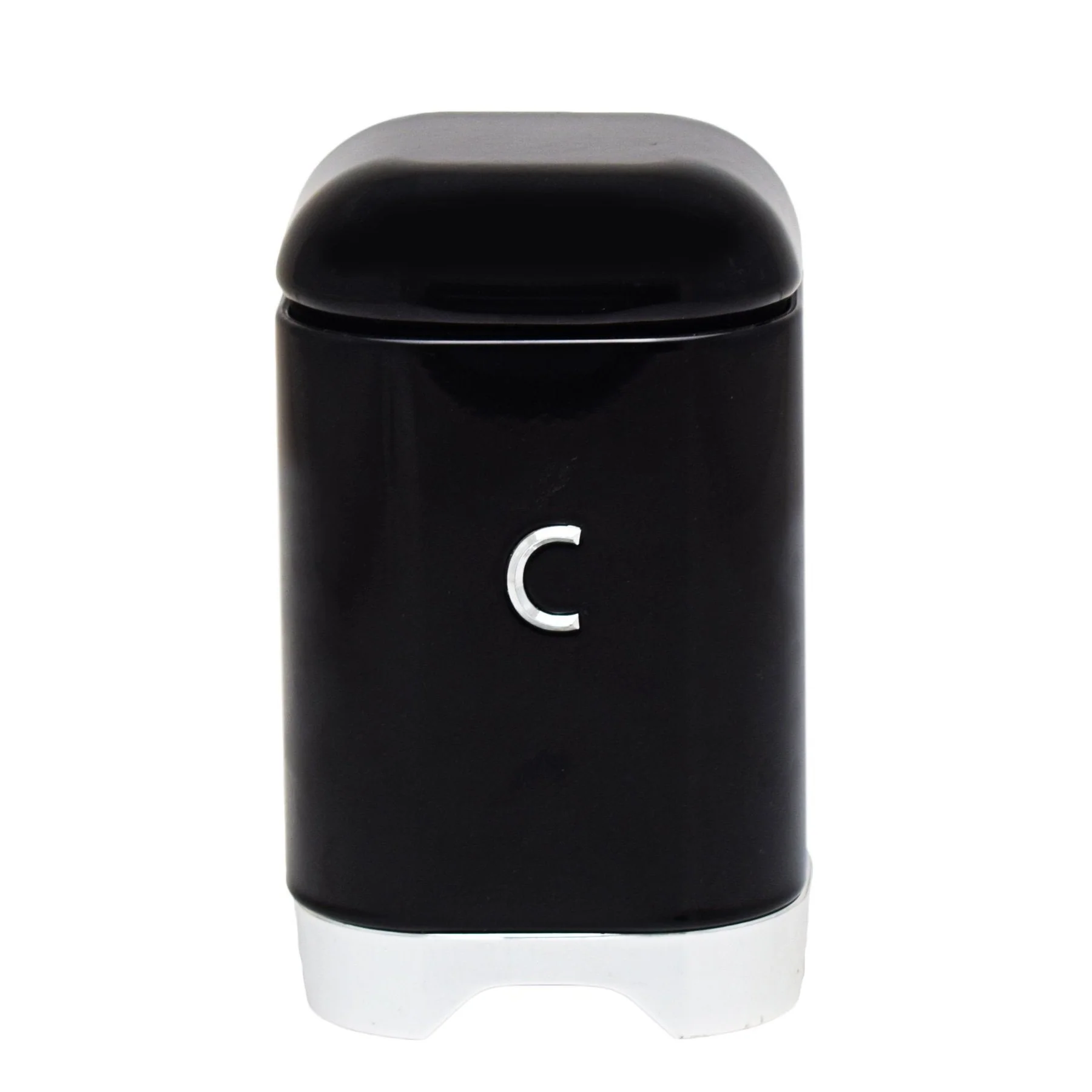 Retro Coffee Tin - Black