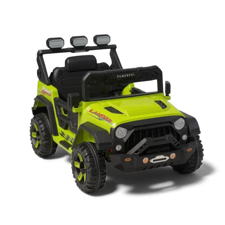 Ride On Remote Control Car Green - Image 2