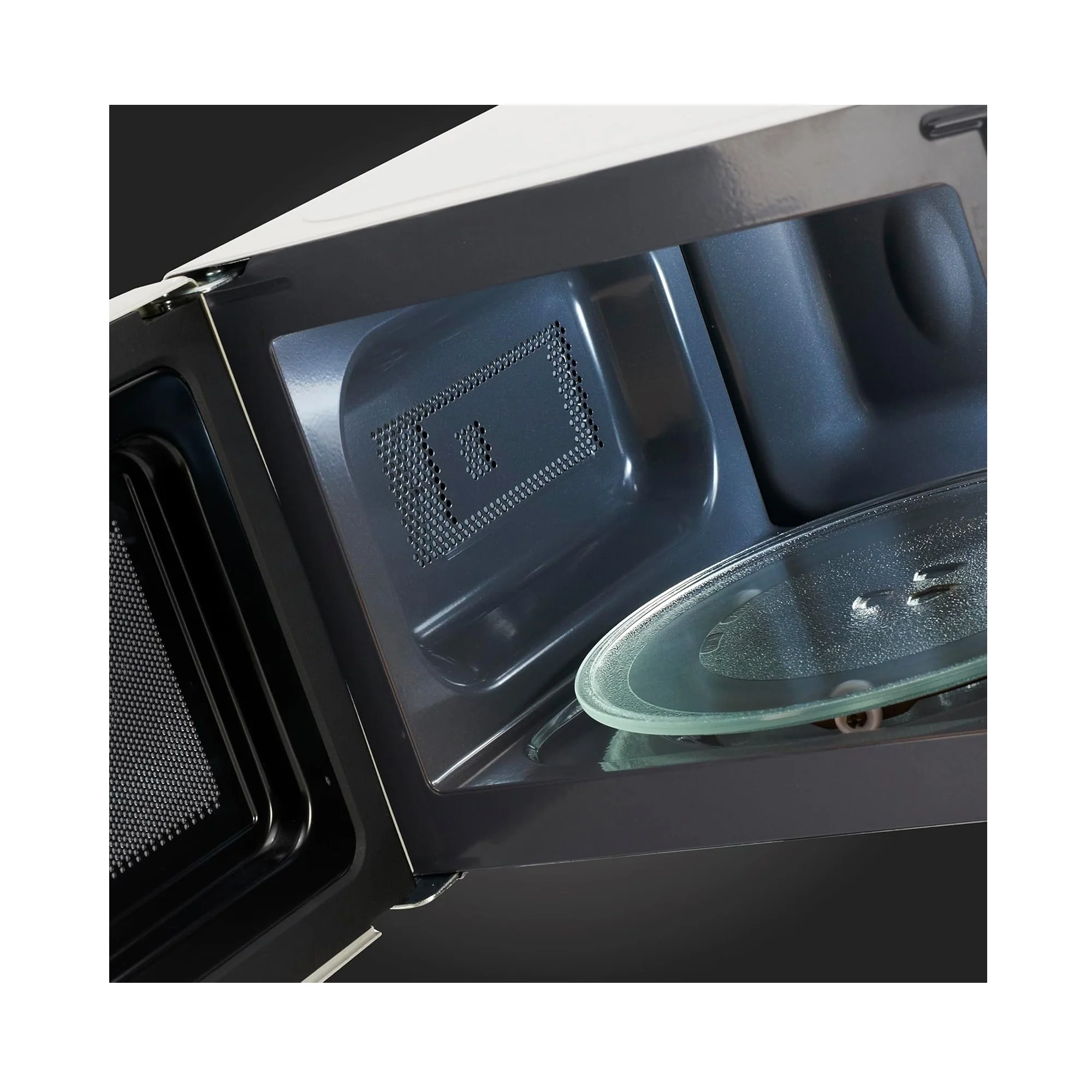 Russell Hobbs 20L Mirror Finish Manual Microwave - Metallic - Image 3