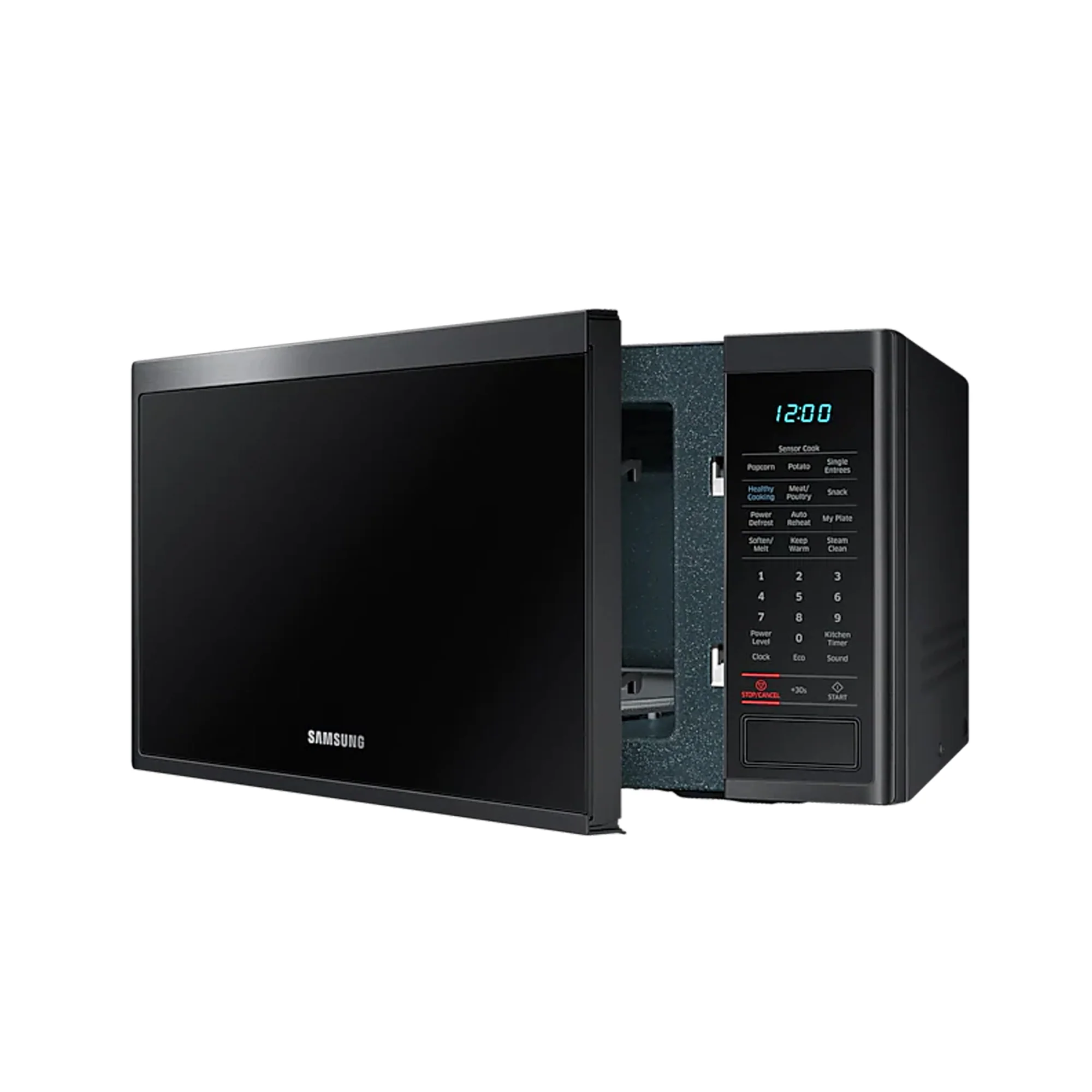 Samsung - 40L 1000W Solo Microwave - Black - Image 2