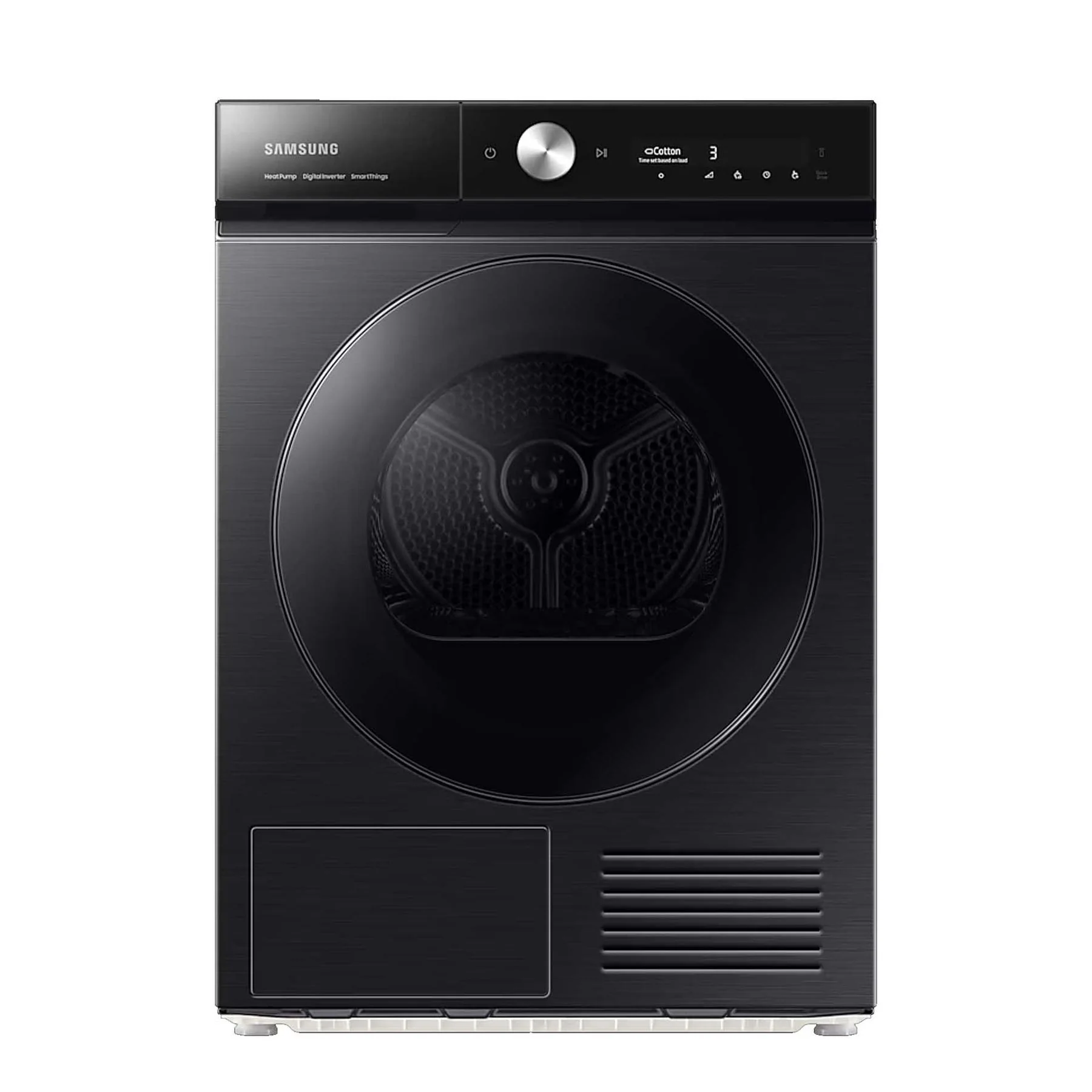 Samsung Bespoke AI 9KG Dryer, with Heat Pump Technology - Black Caviar - Image 3