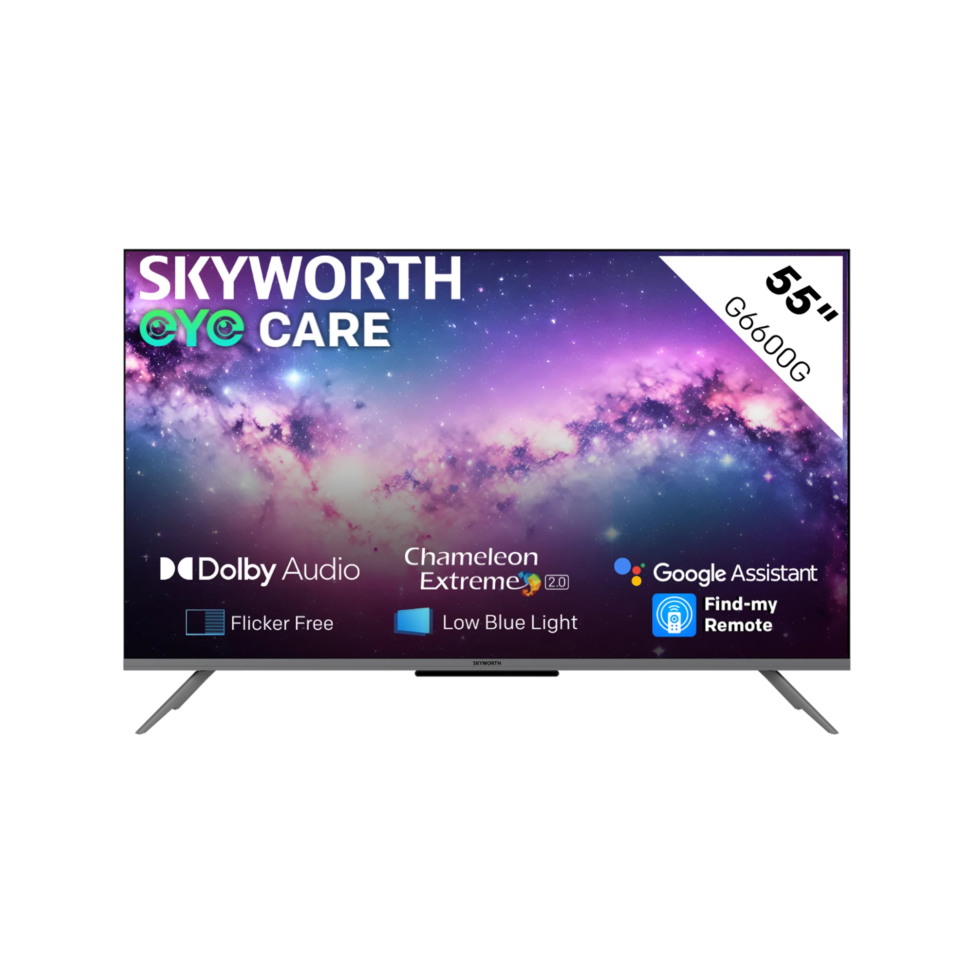 Skyworth 55" G6600G 4K UHD Smart Google TV with Google Assistant