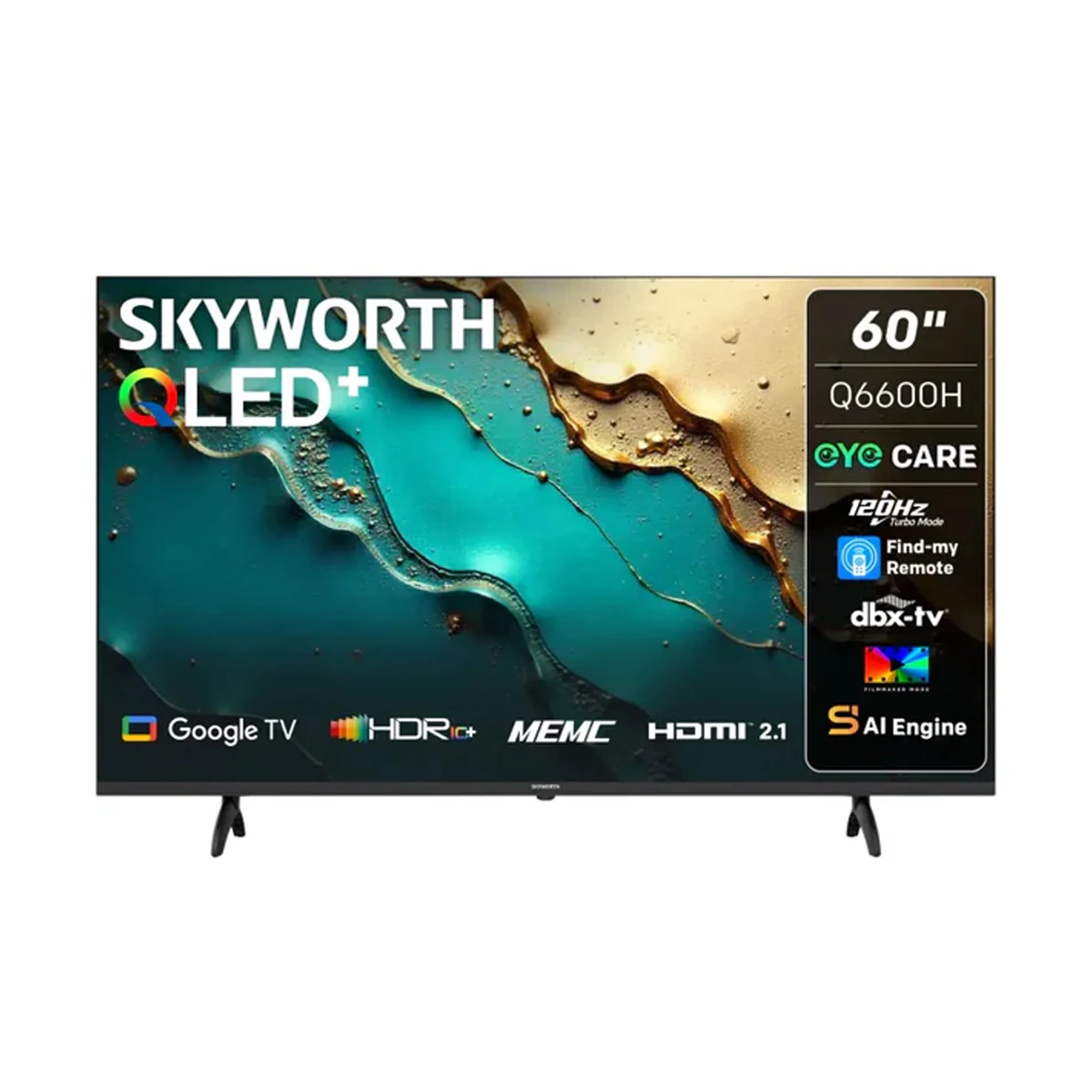 Skyworth 60-inch QLED Google TV-60Q6600H