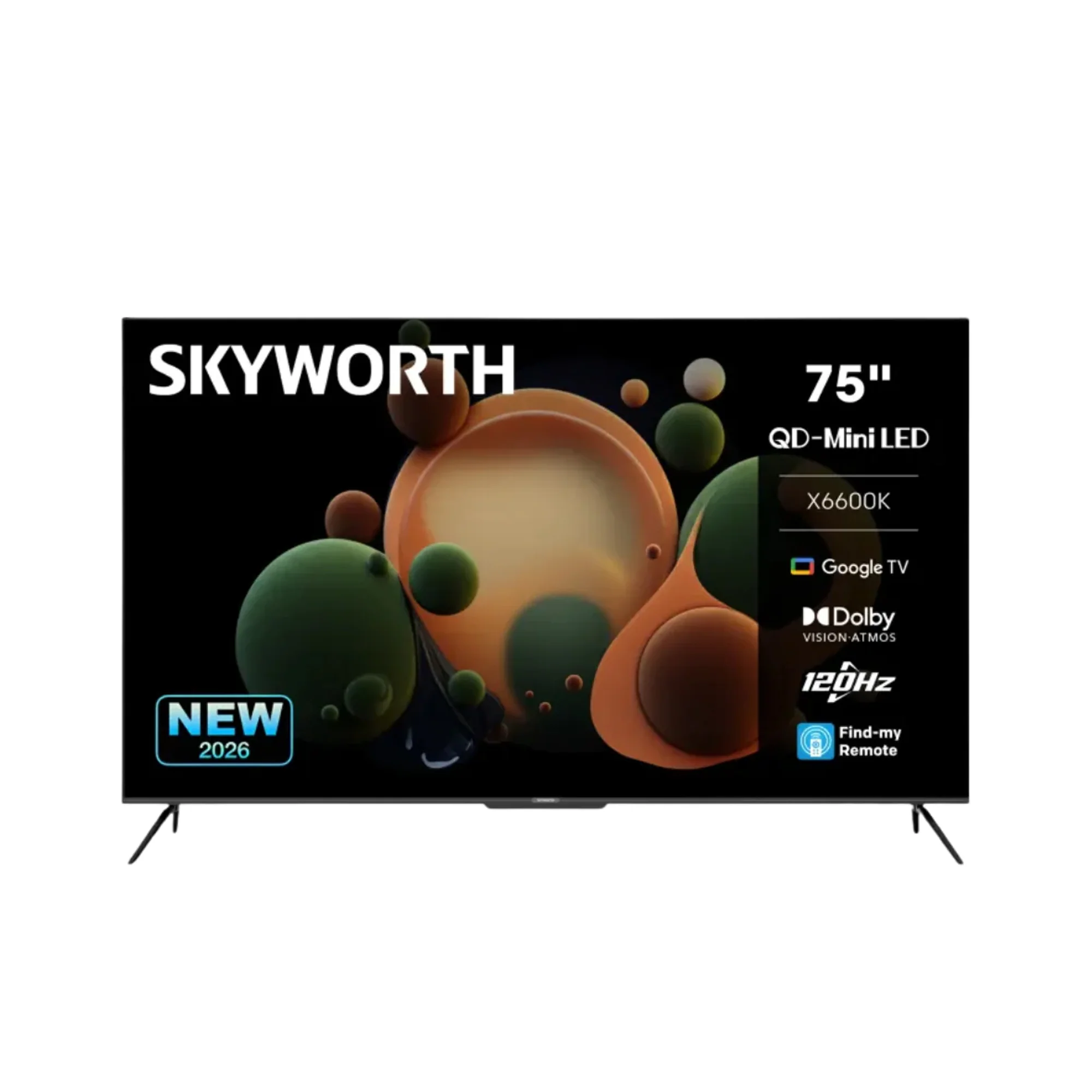 Skyworth Mini QLED Google TV 75X6600K