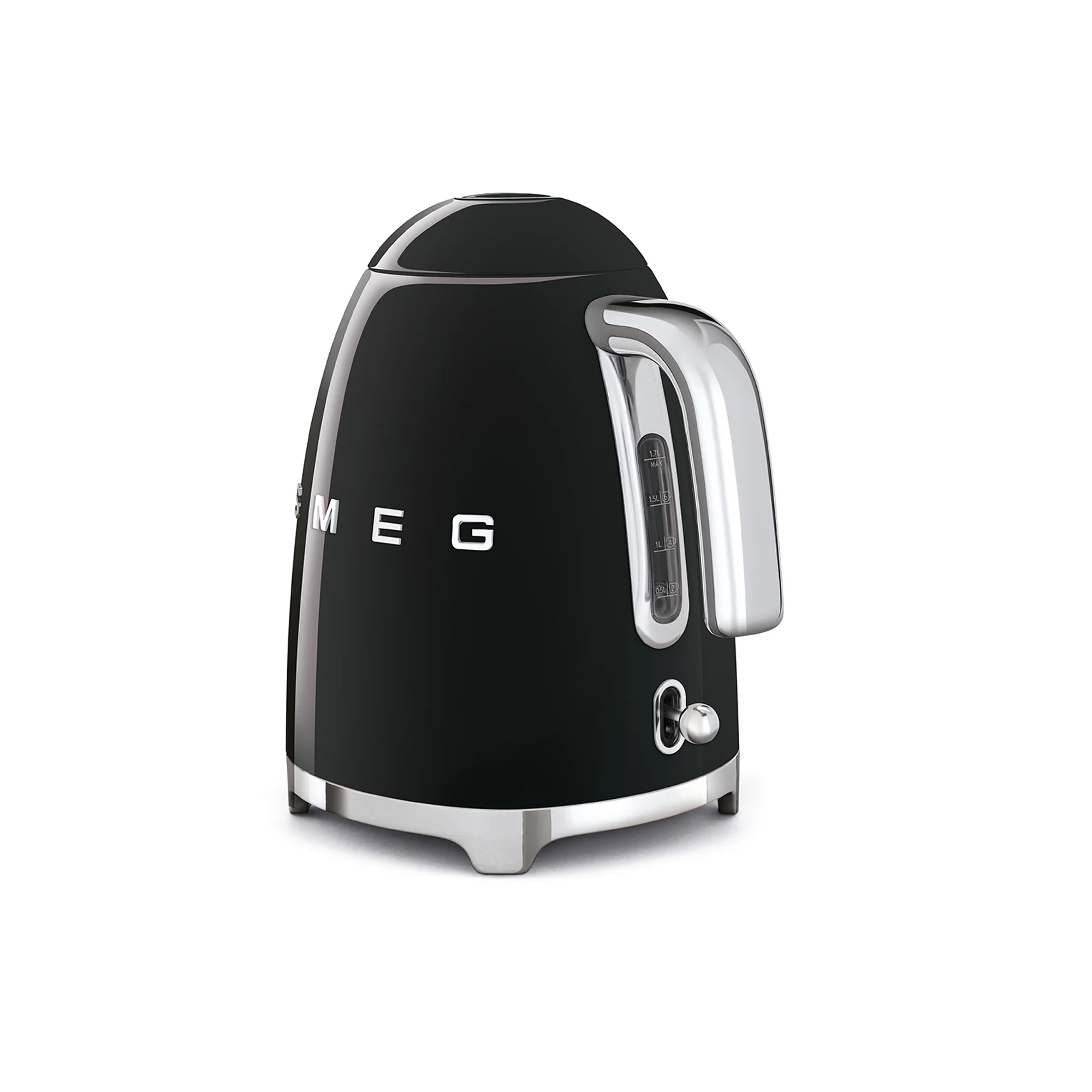 Smeg Retro Kettle 1.7LT - Black - Image 2