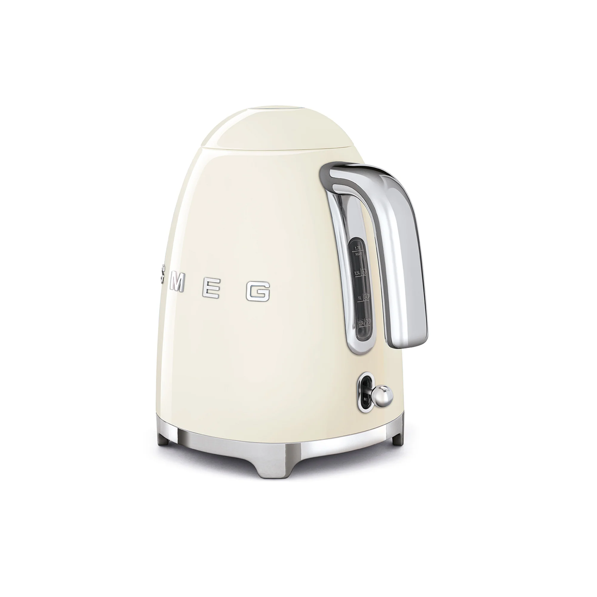 Smeg Retro Kettle 1.7LT - Cream - Image 3