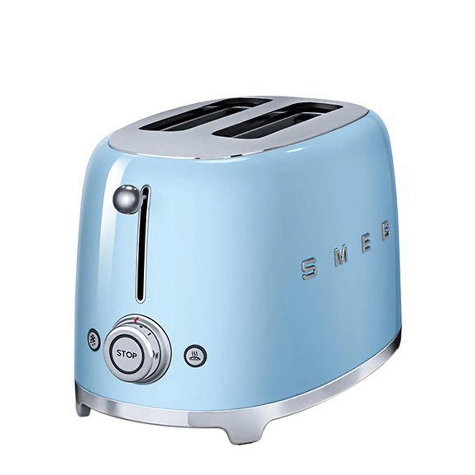 Smeg Retro 2 Slice Toaster - Blue - Image 2