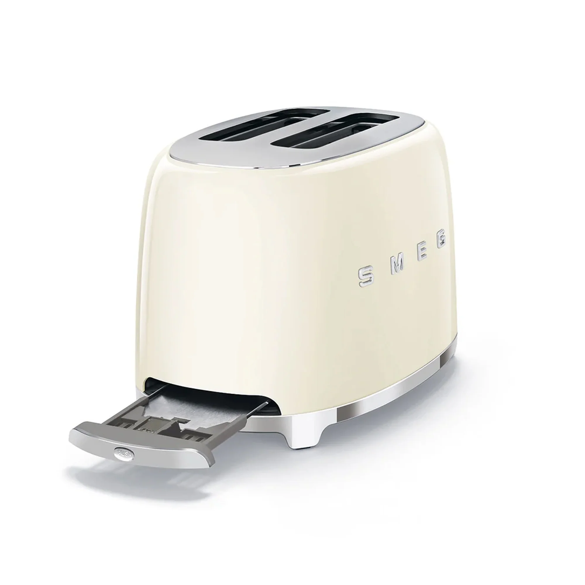 Smeg Retro 2 Slice Toaster - Cream - Image 3