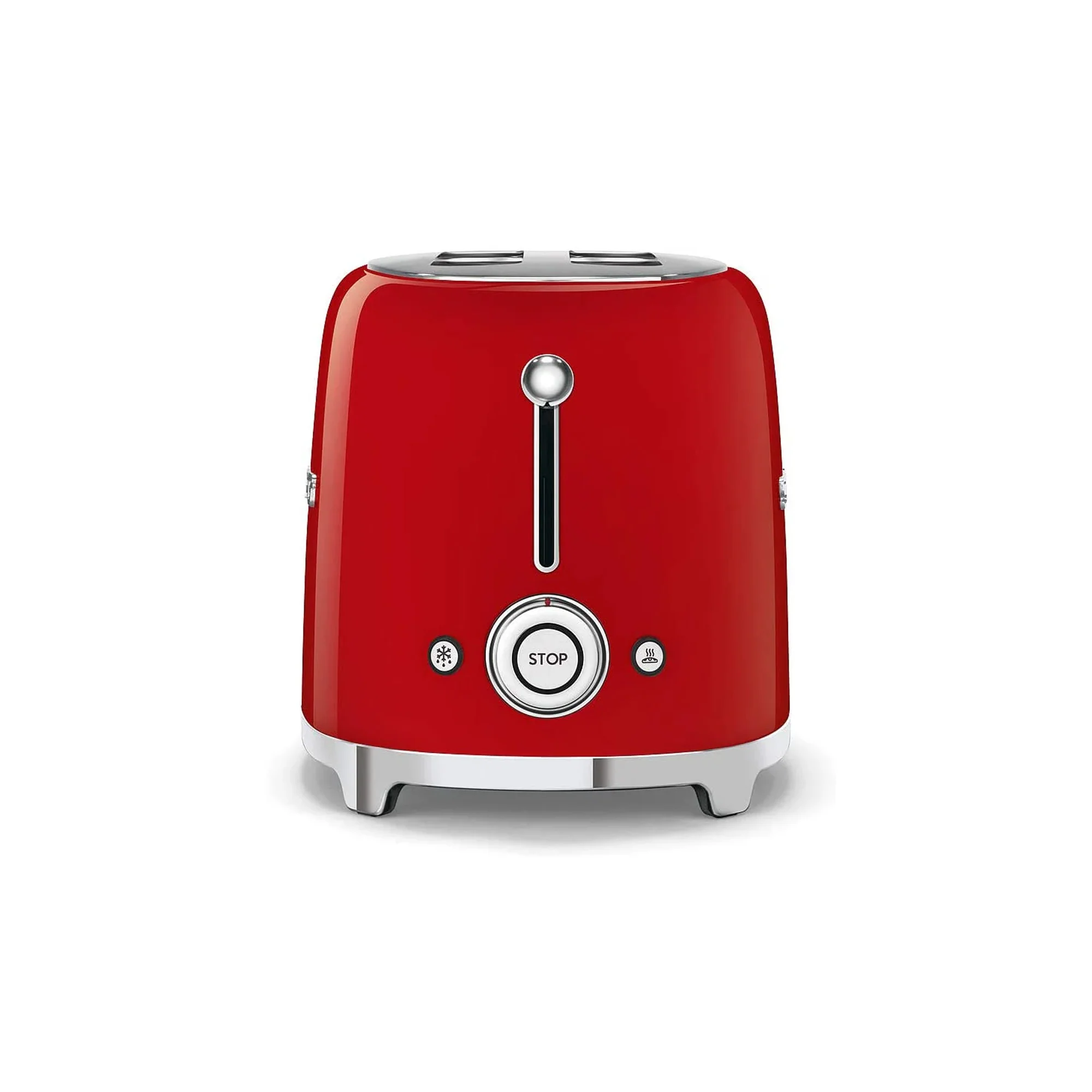 Smeg Retro 2 Slice Toaster - Red - Image 2