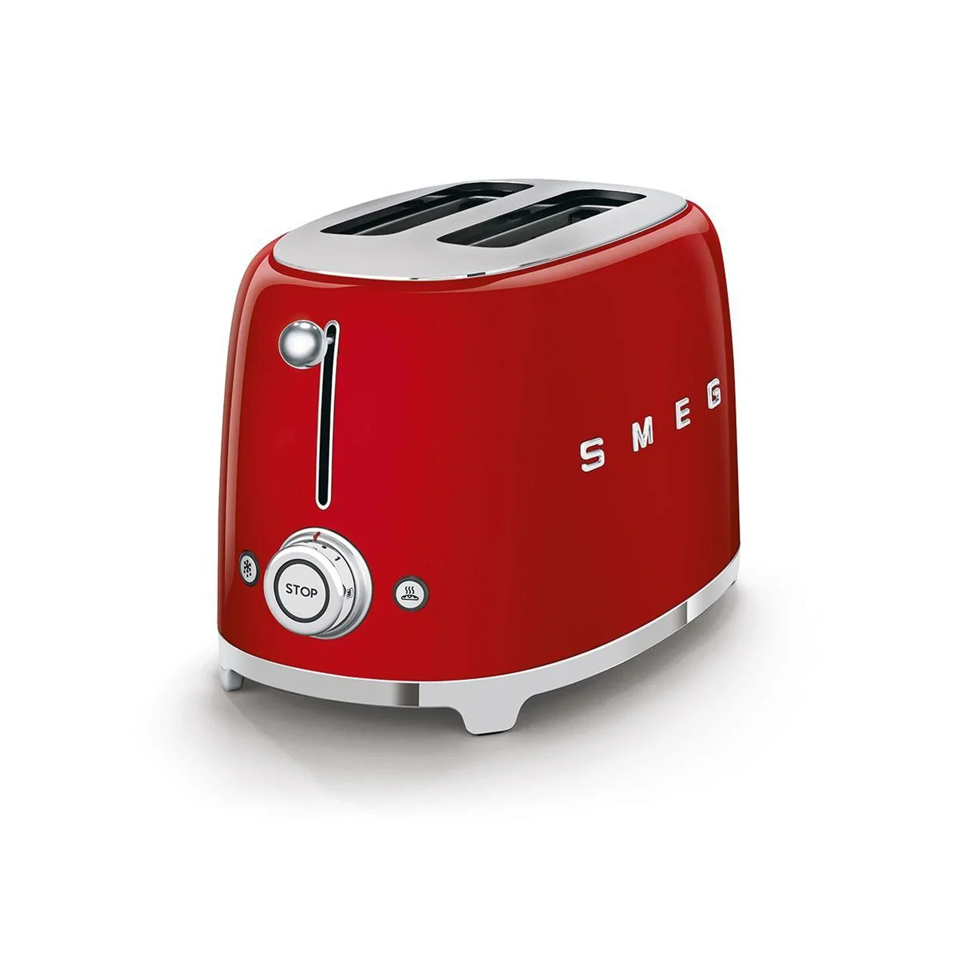 Smeg Retro 2 Slice Toaster - Red - Image 3