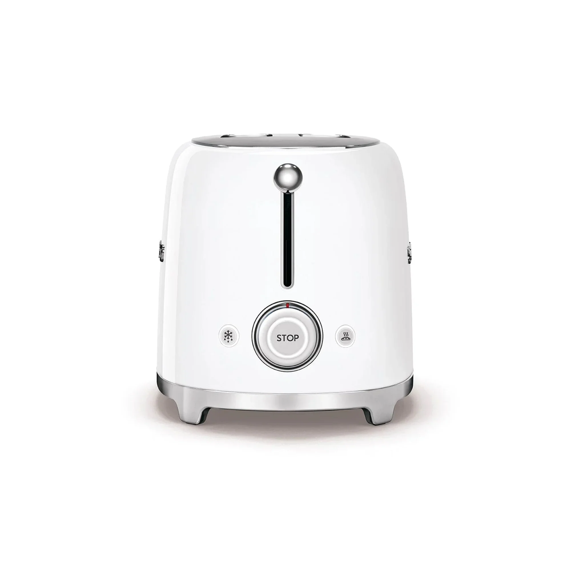 Smeg Retro 2 Slice Toaster - White - Image 3