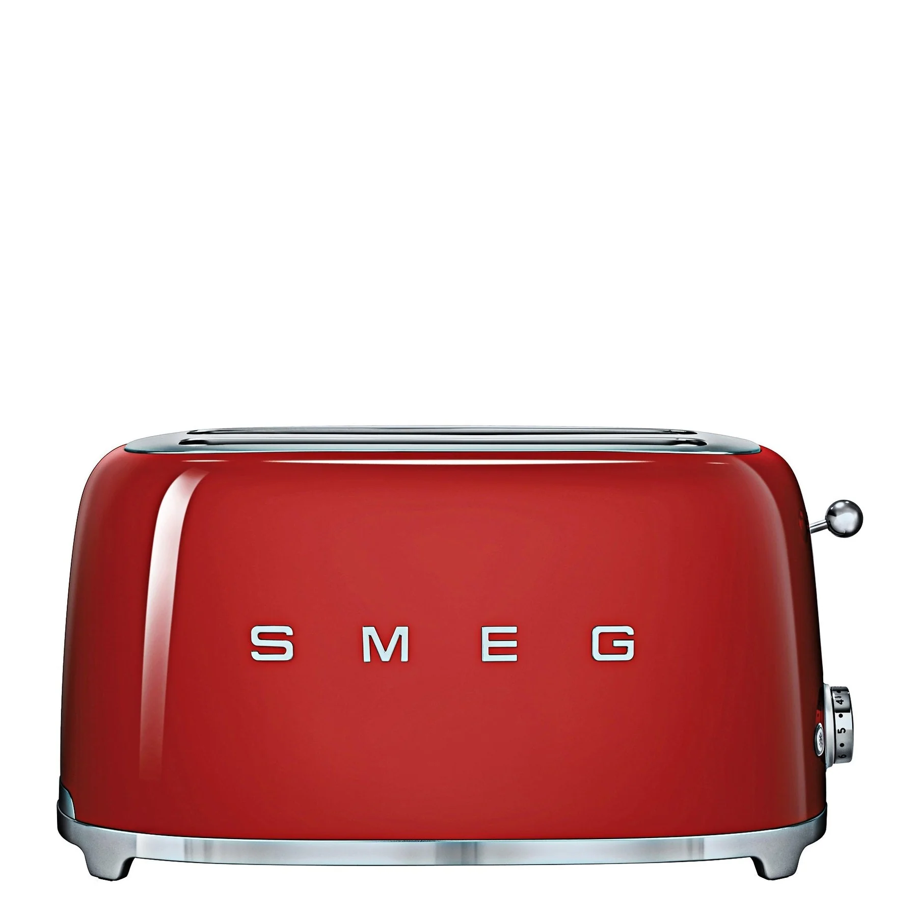 Smeg Retro 4 Slice Toaster - Red