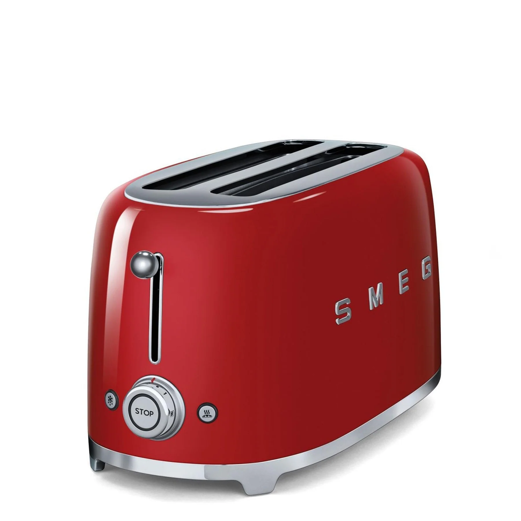 Smeg Retro 4 Slice Toaster - Red - Image 2