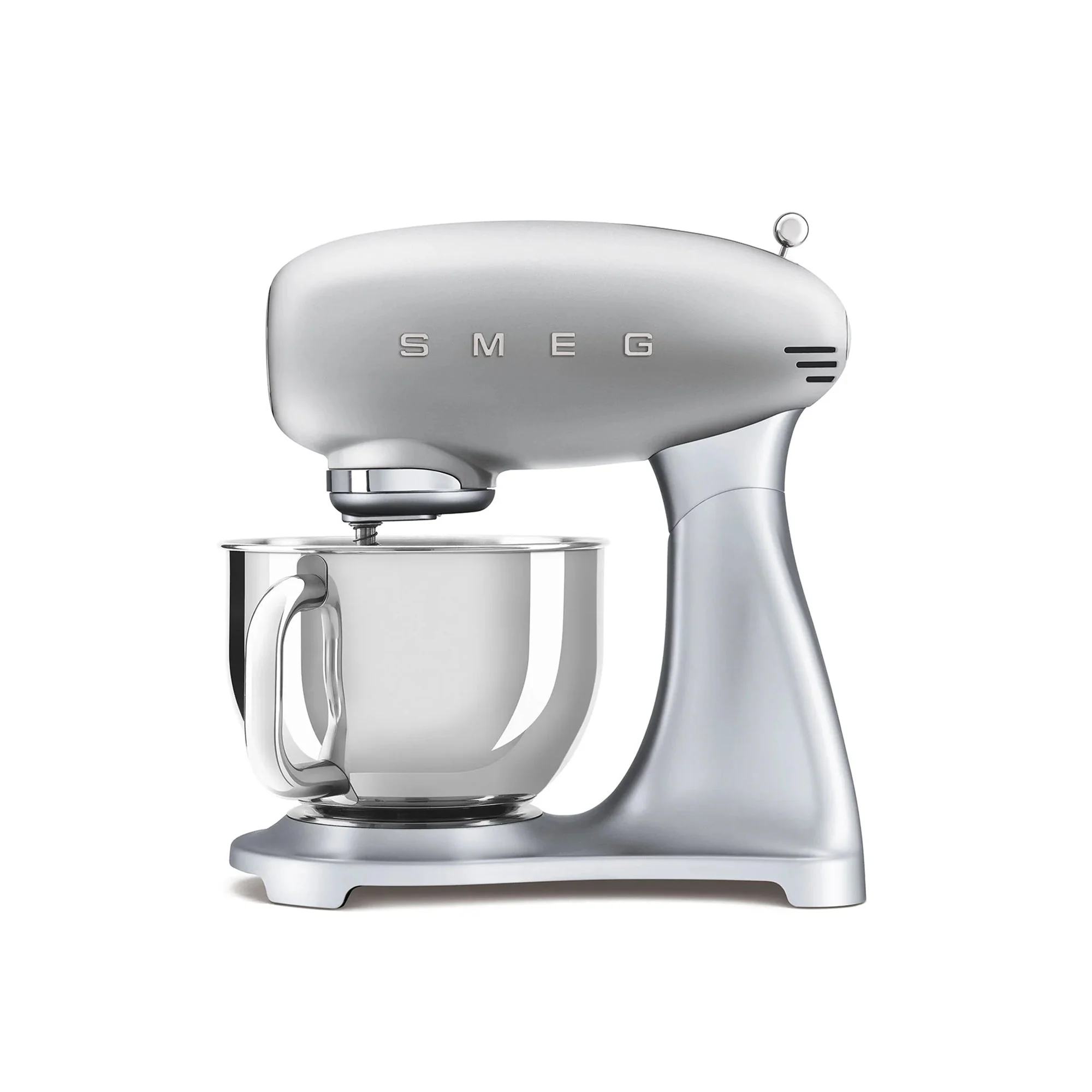 Smeg 50s Retro Style 4.8Lt Stand Mixer Silver - Image 2