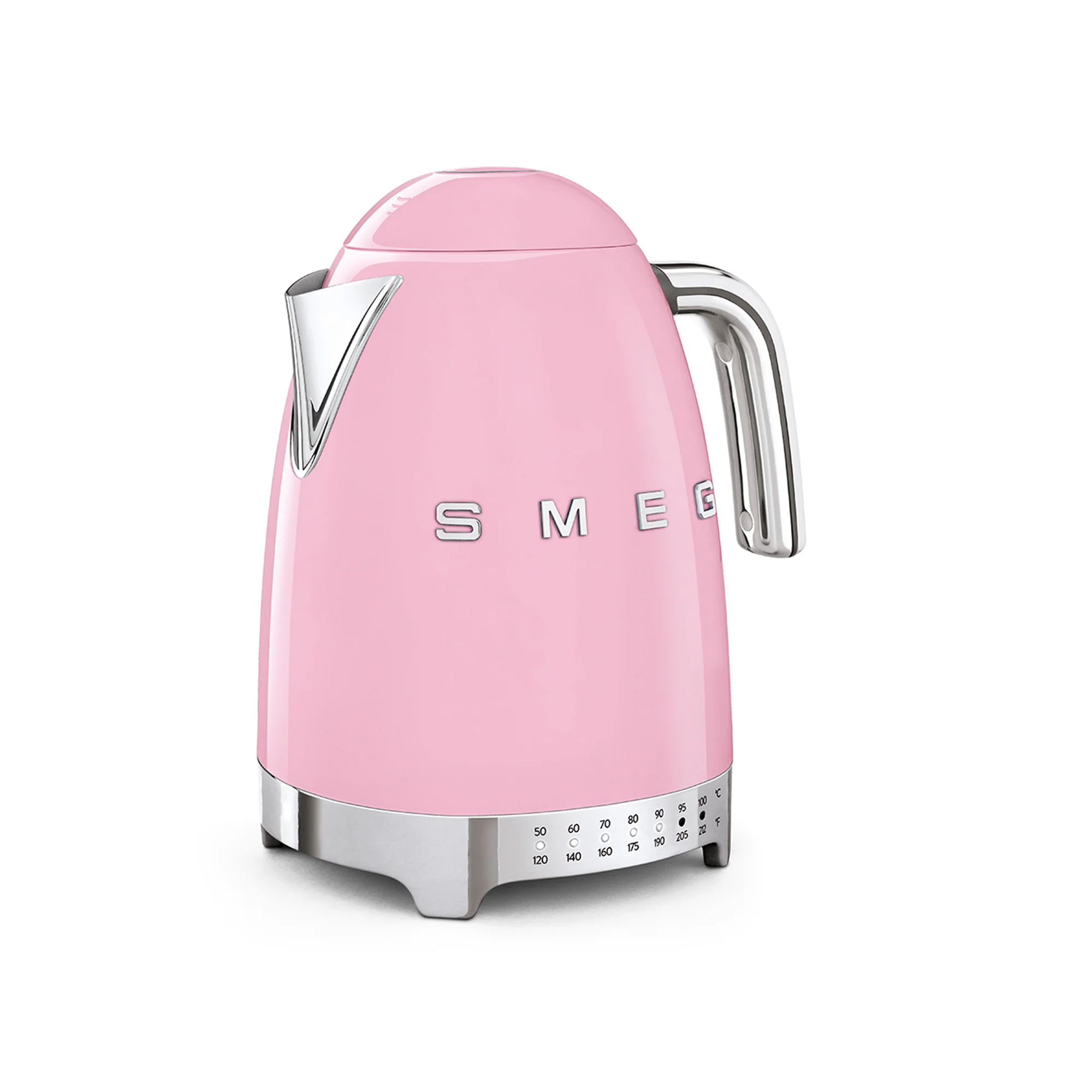 Smeg 50's Style Retro Variable Temperature Kettle - Pink - Image 3