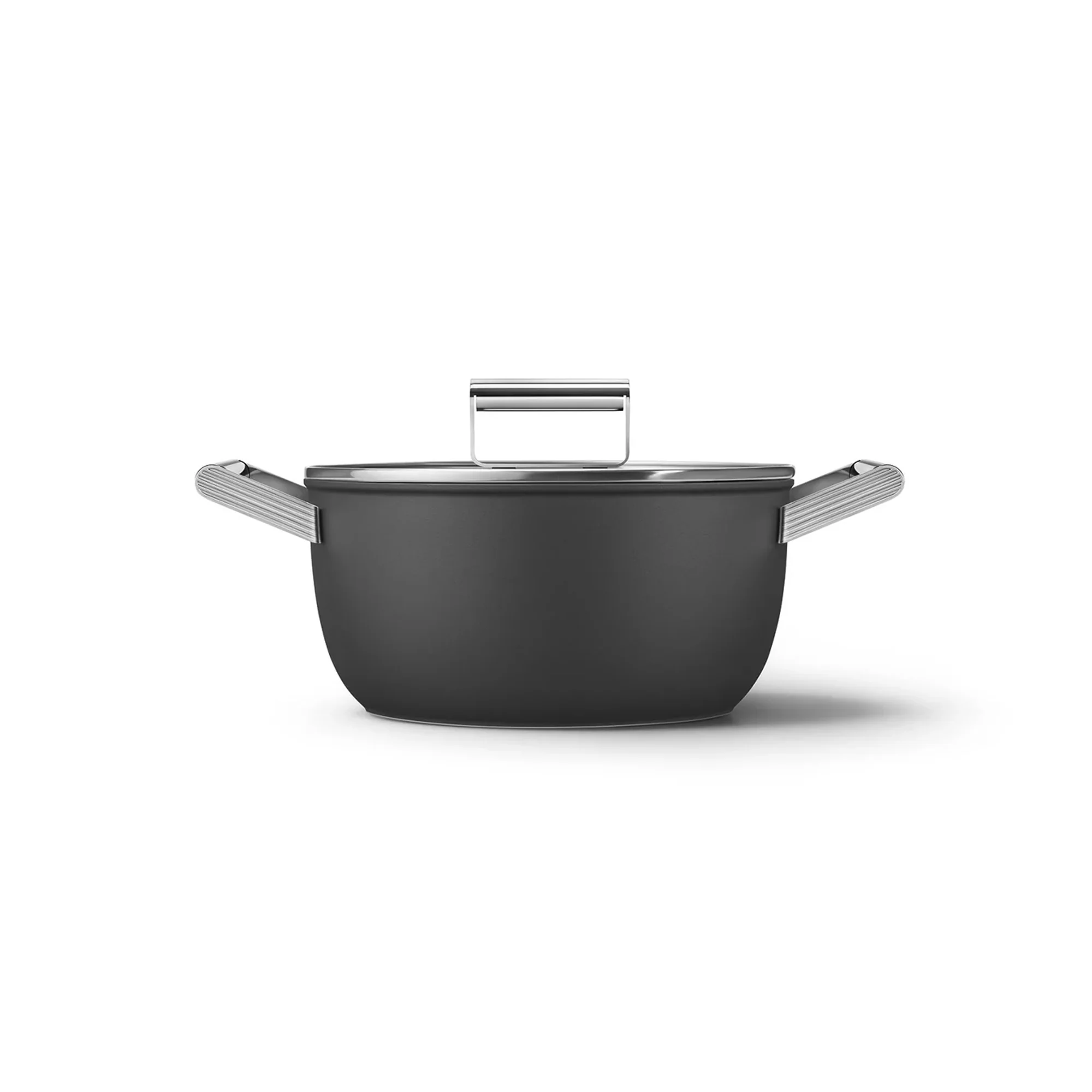 Smeg Casserole Dish 24CM - Black - Image 2