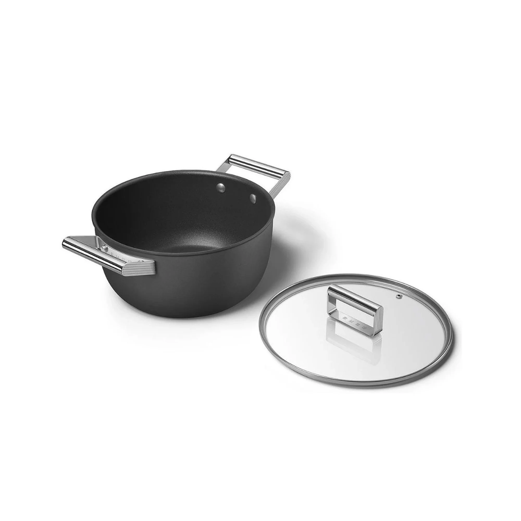 Smeg Casserole Dish 24CM - Black - Image 3