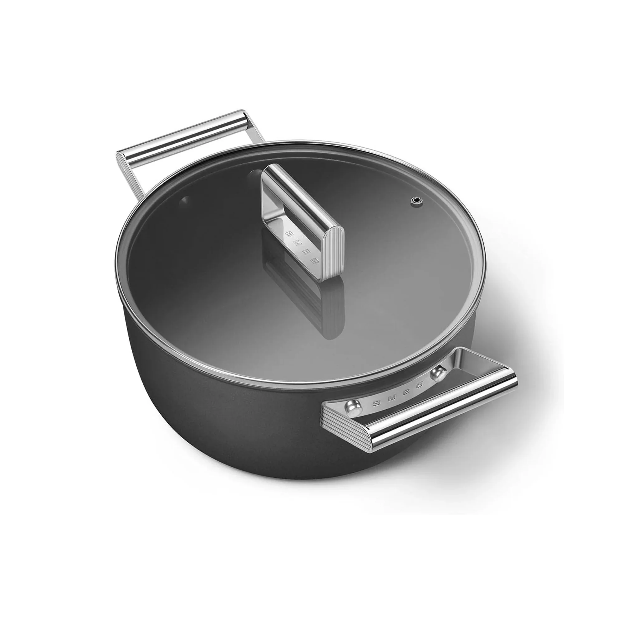 Smeg Casserole Dish 24CM - Black - Image 4