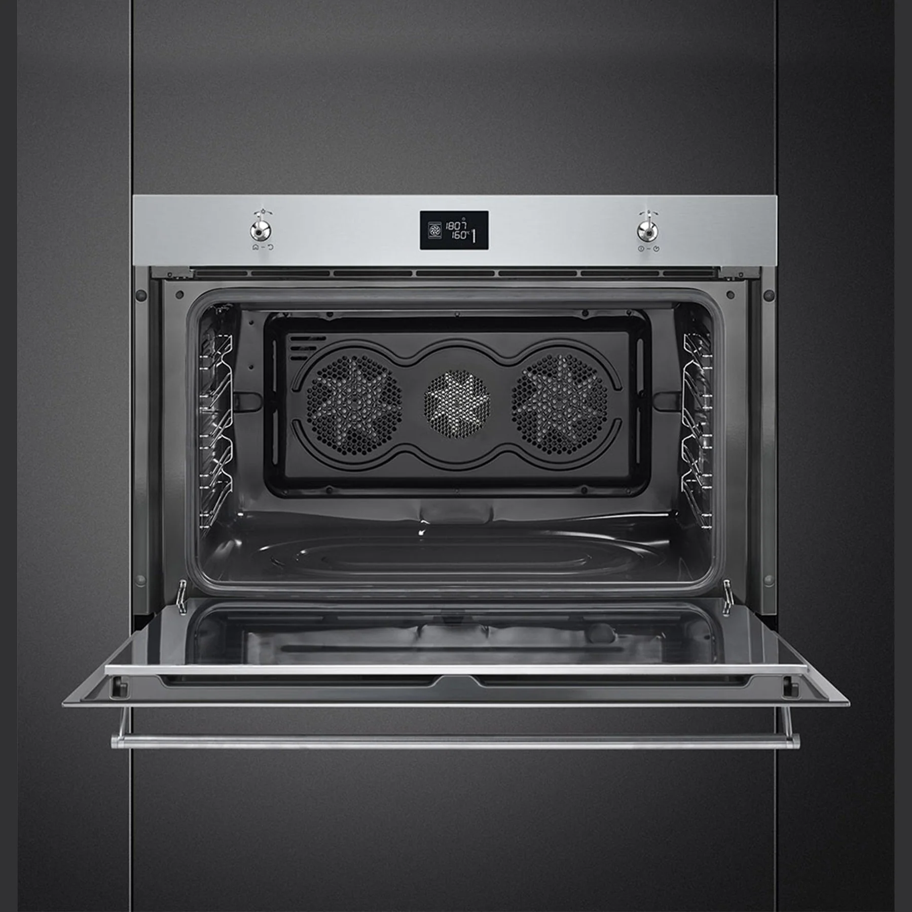 Smeg Classica Electric Oven - Stainless Steel - Image 2