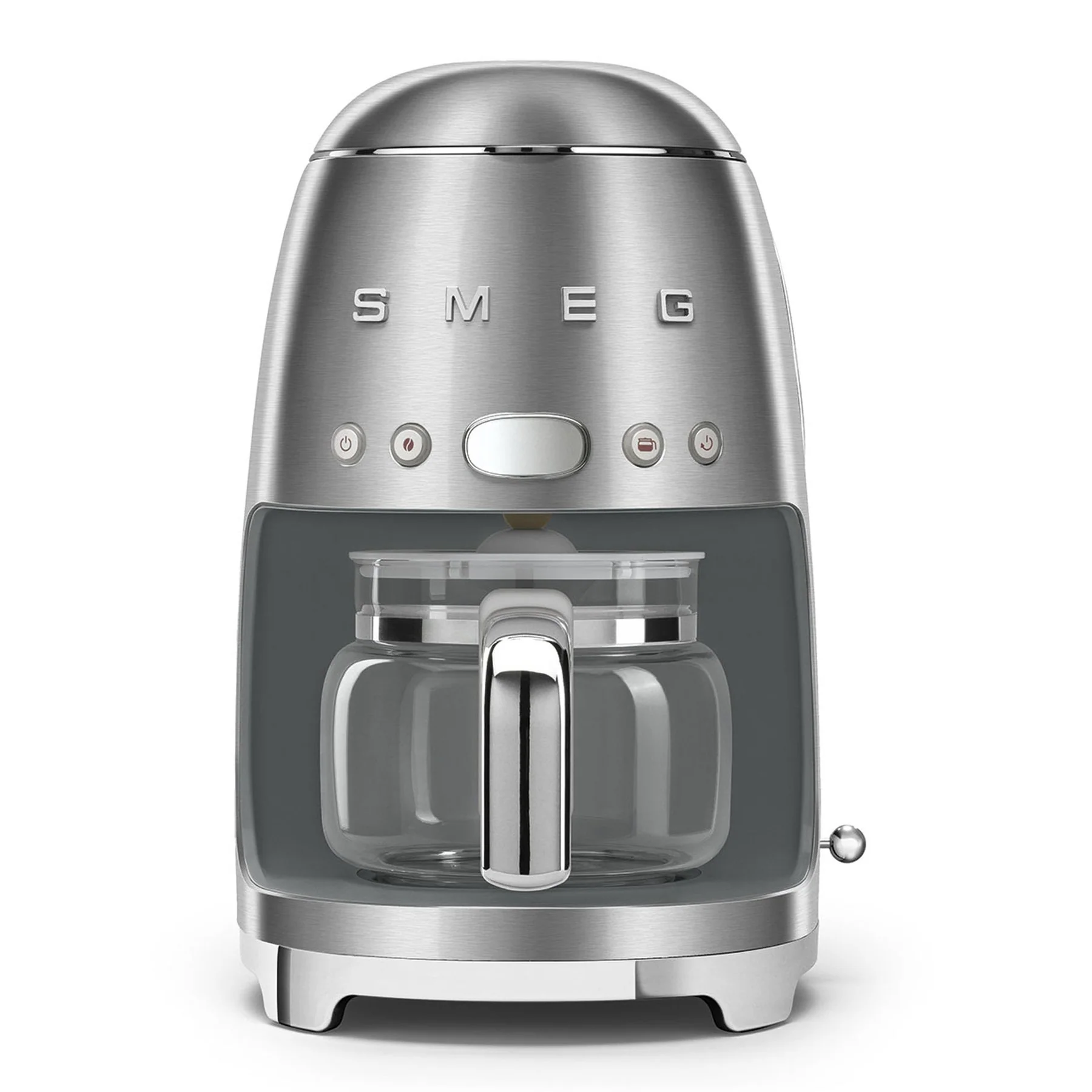Smeg Drip Coffee Machine - Silver