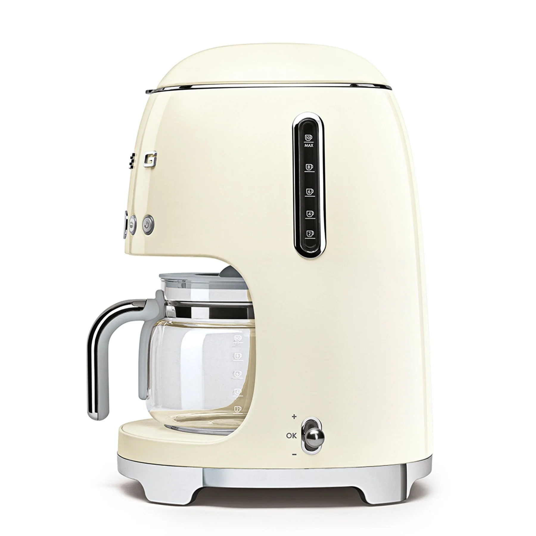 Smeg Drip Coffee Machine - Cream - Image 5