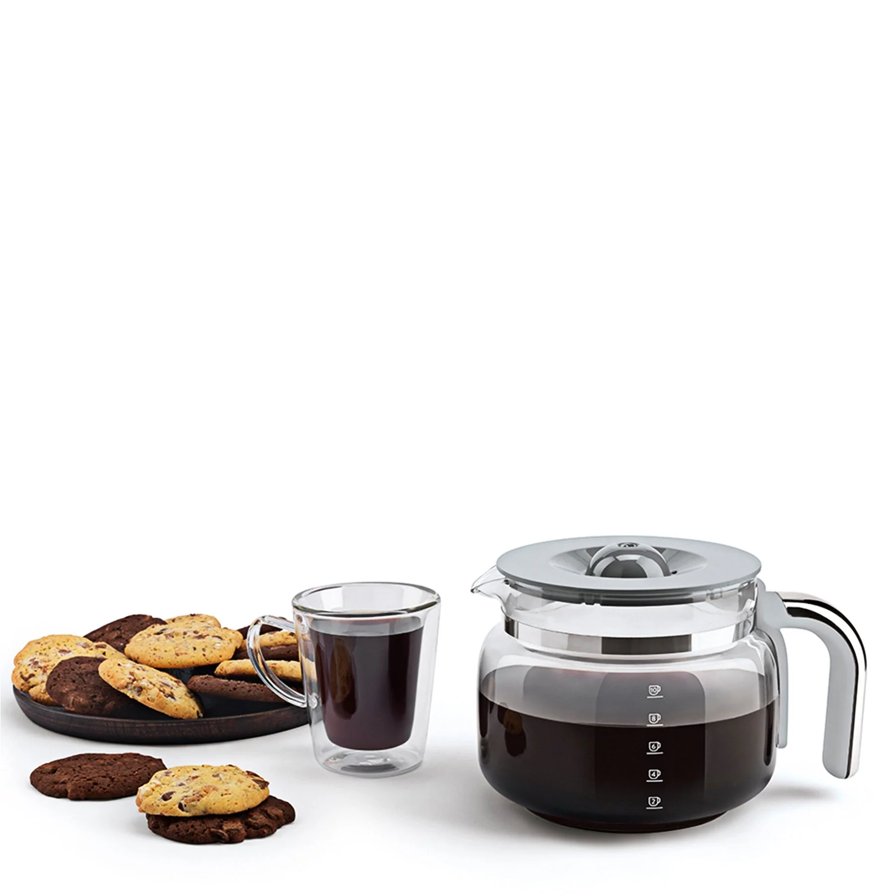 Smeg Drip Coffee Machine - Cream - Image 6