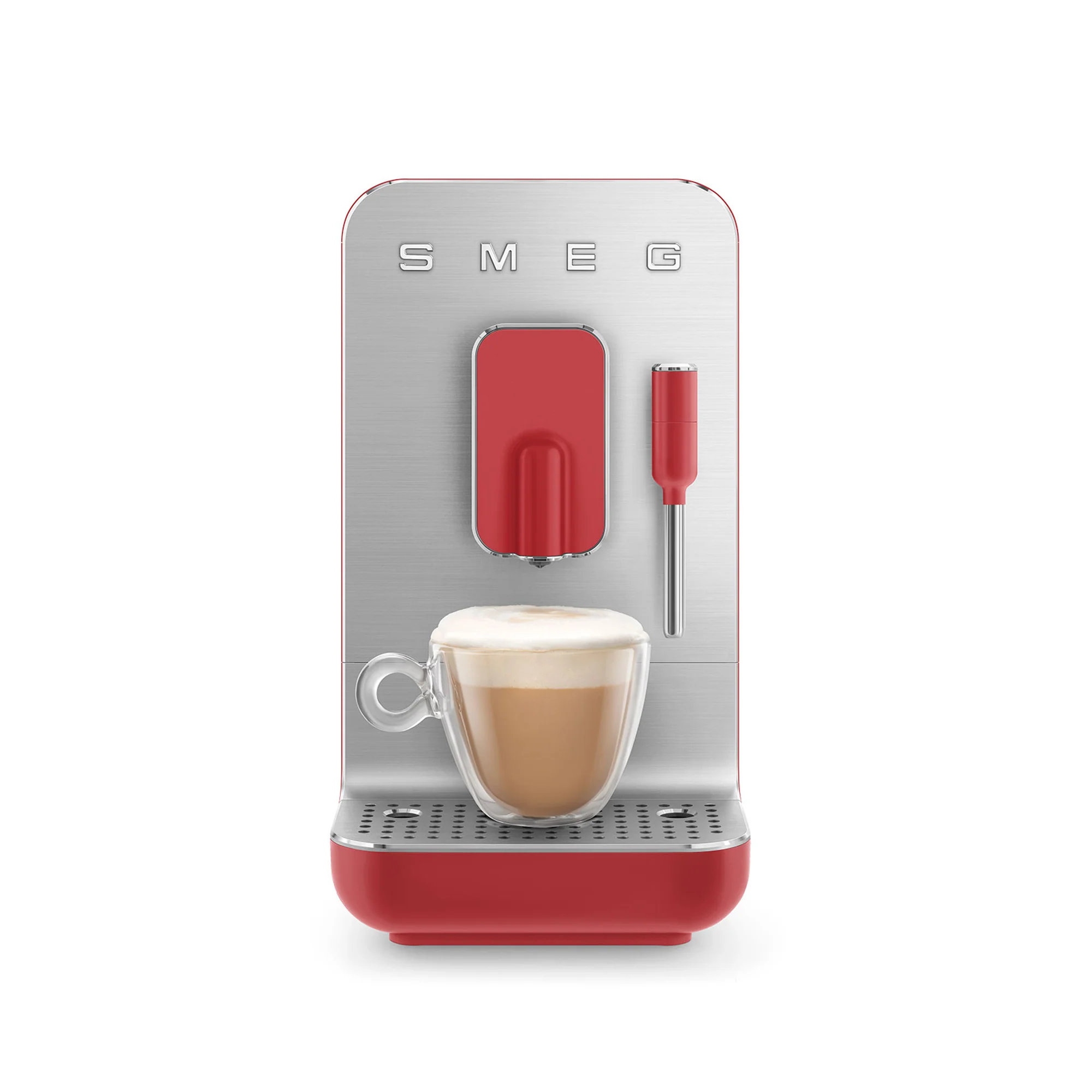 Smeg - Espresso Automatic Coffee Machine - Red - Image 2
