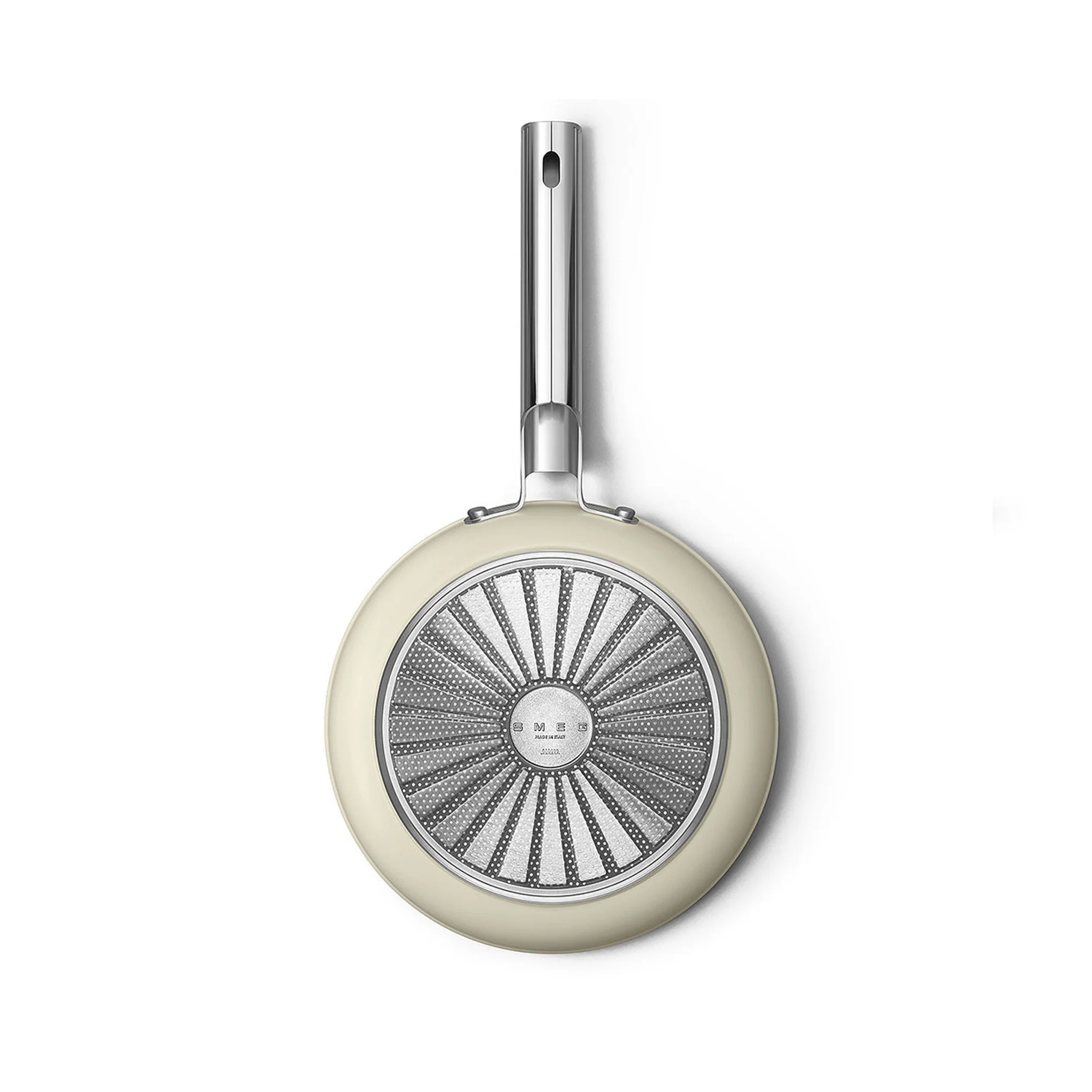 Smeg Frying Pan 28CM - Cream - Image 5