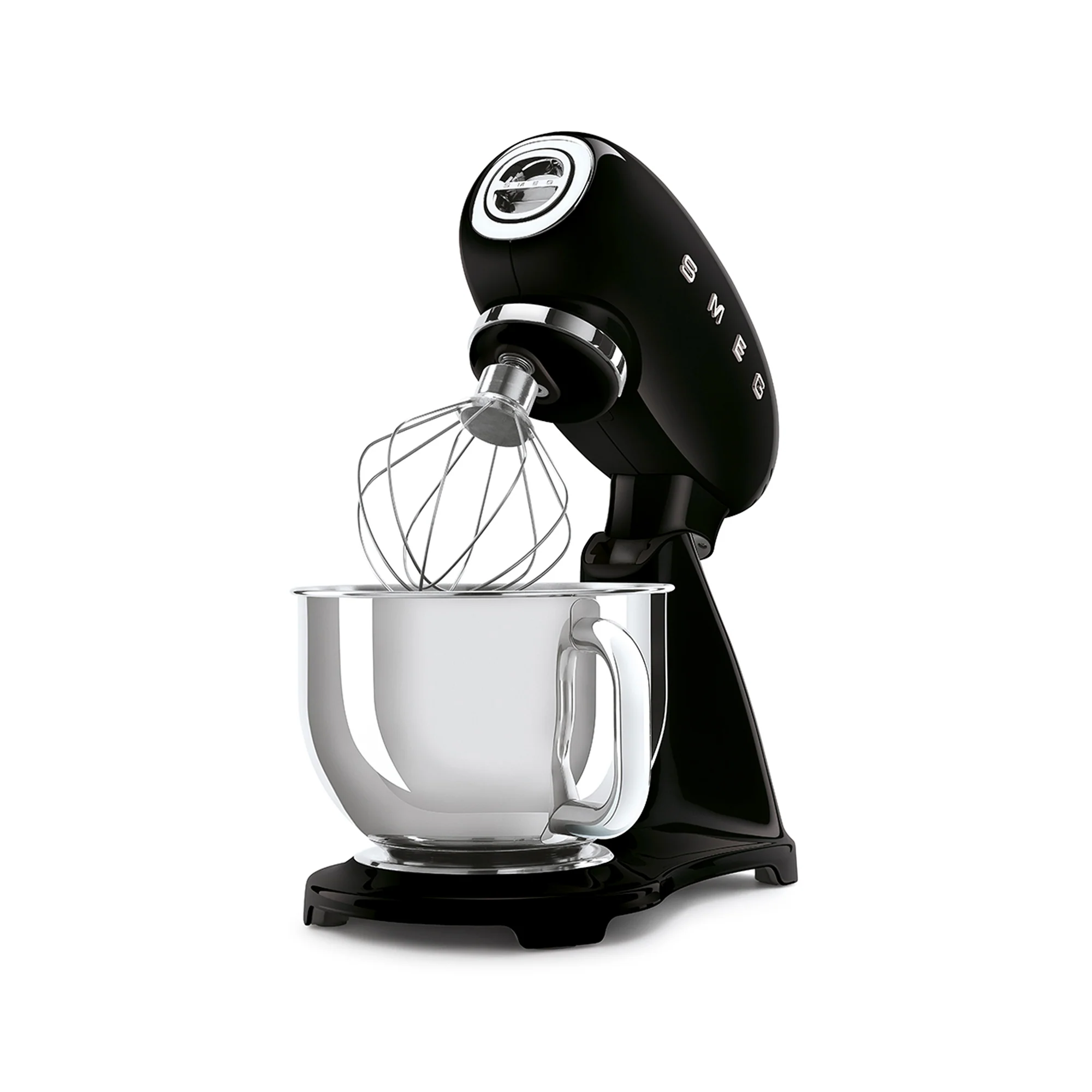Smeg Full Colour Retro 4.8L Stand Mixer - Black - Image 2