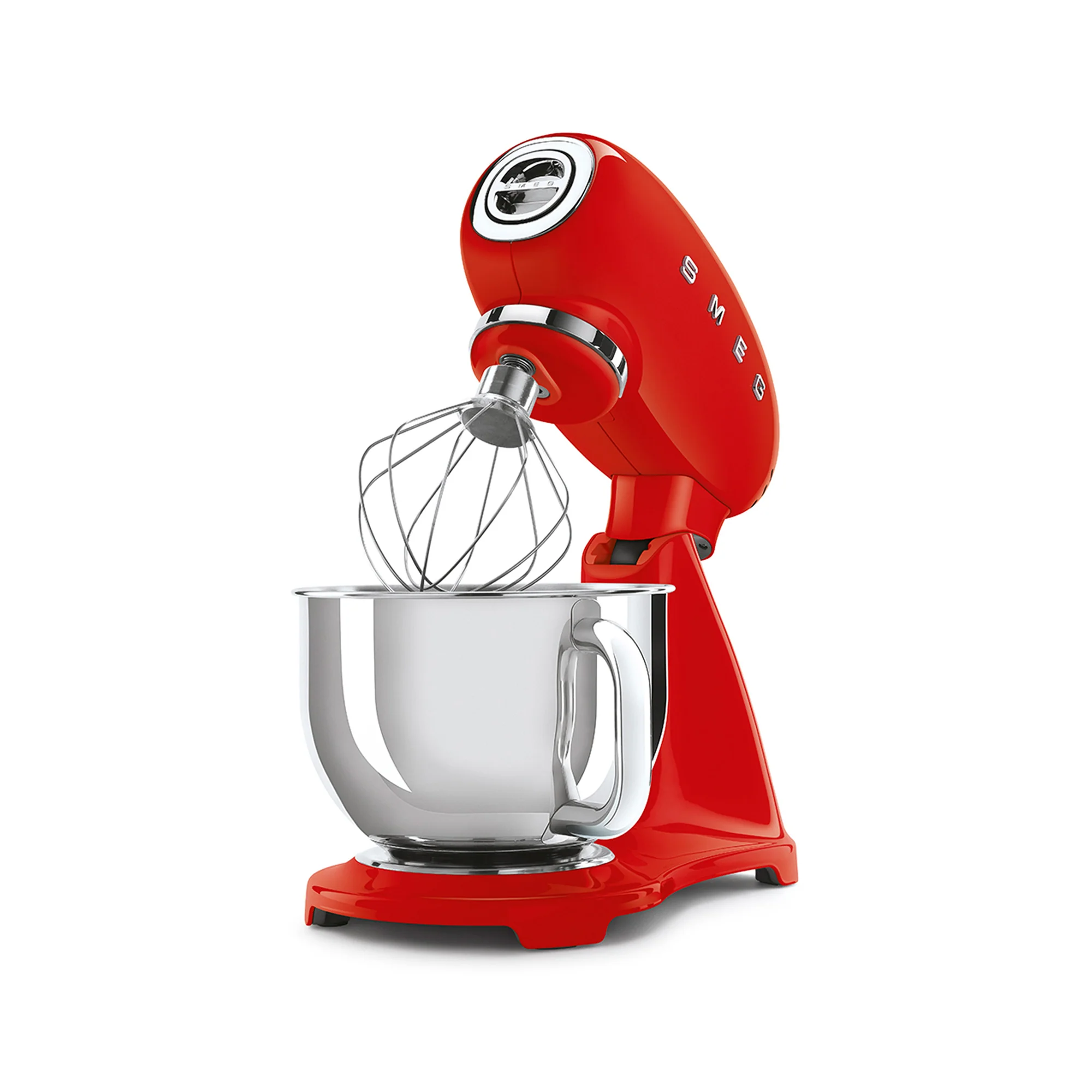 Smeg Full Colour Retro 4.8L Stand Mixer - Red - Image 2