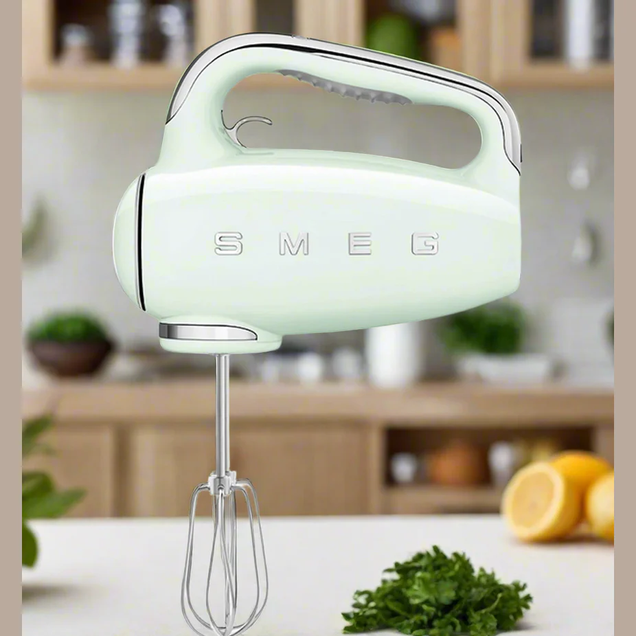 Smeg Retro 50's Style Hand Mixer 250W - Green - Image 3