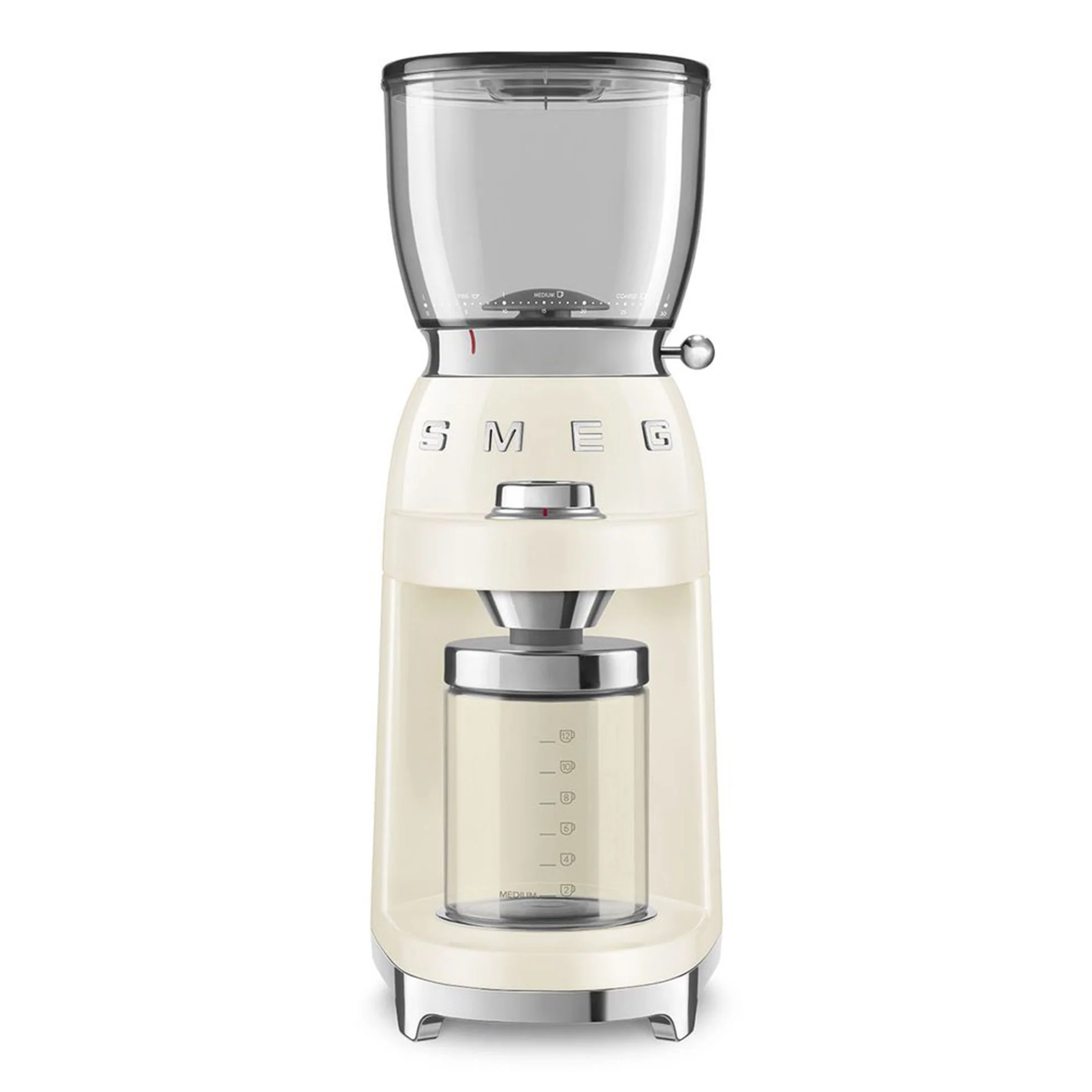 Smeg Retro Coffee Grinder - Cream