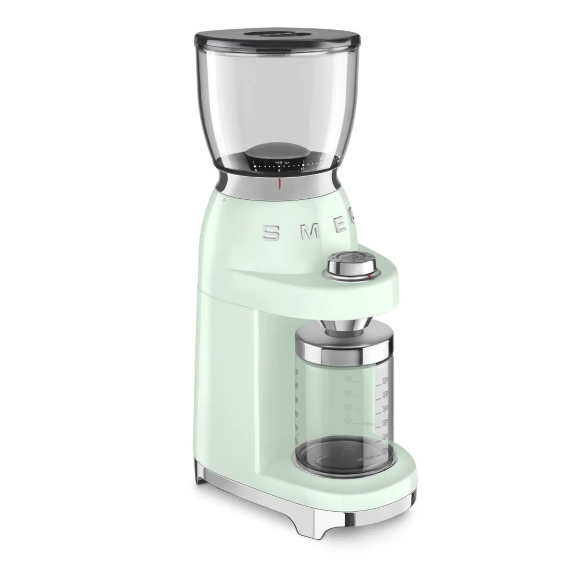 Smeg Retro Coffee Grinder - Green - Image 2