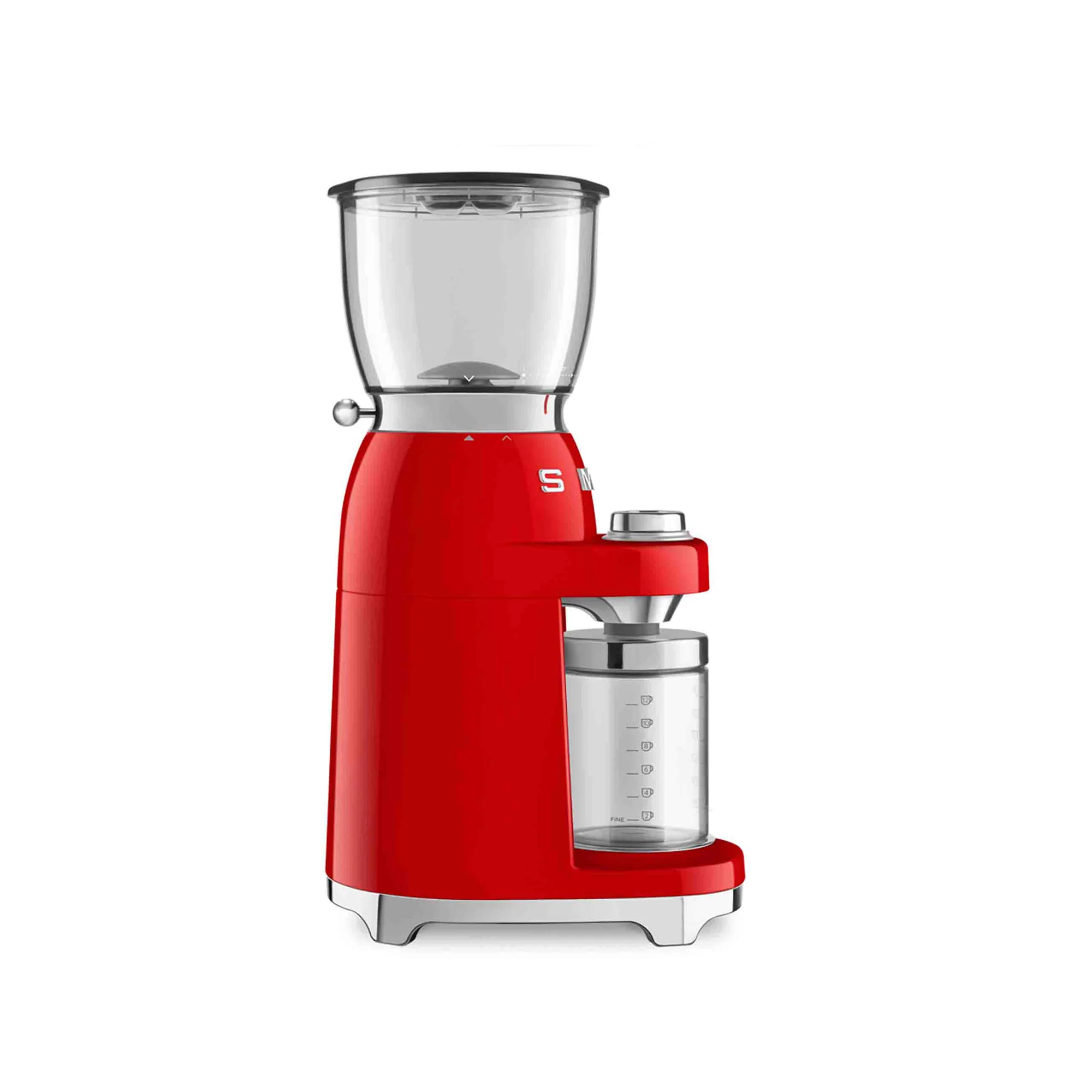 Smeg Retro Coffee Grinder - Red - Image 2