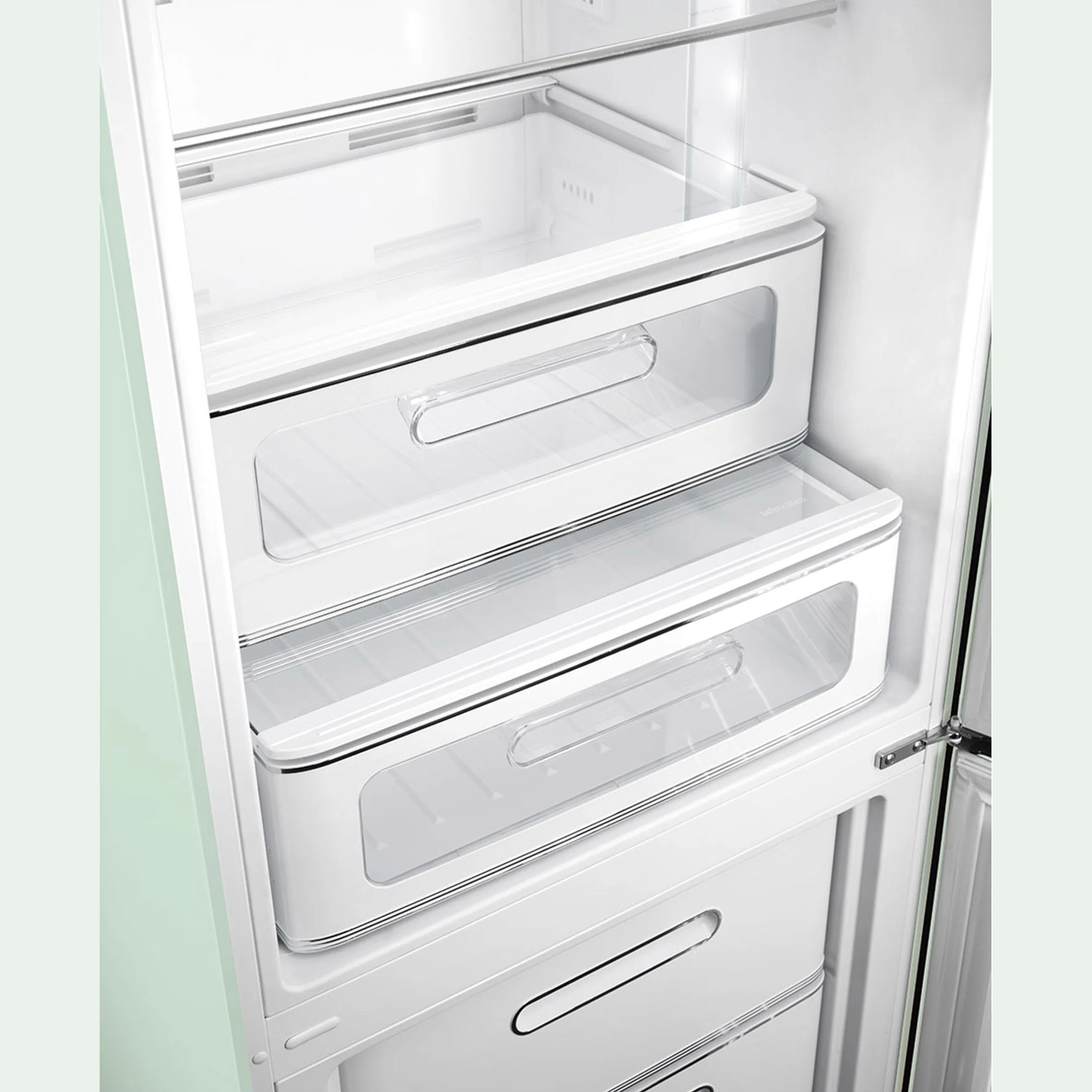 Smeg Retro Combination Fridge 60CM - Mint - Image 2
