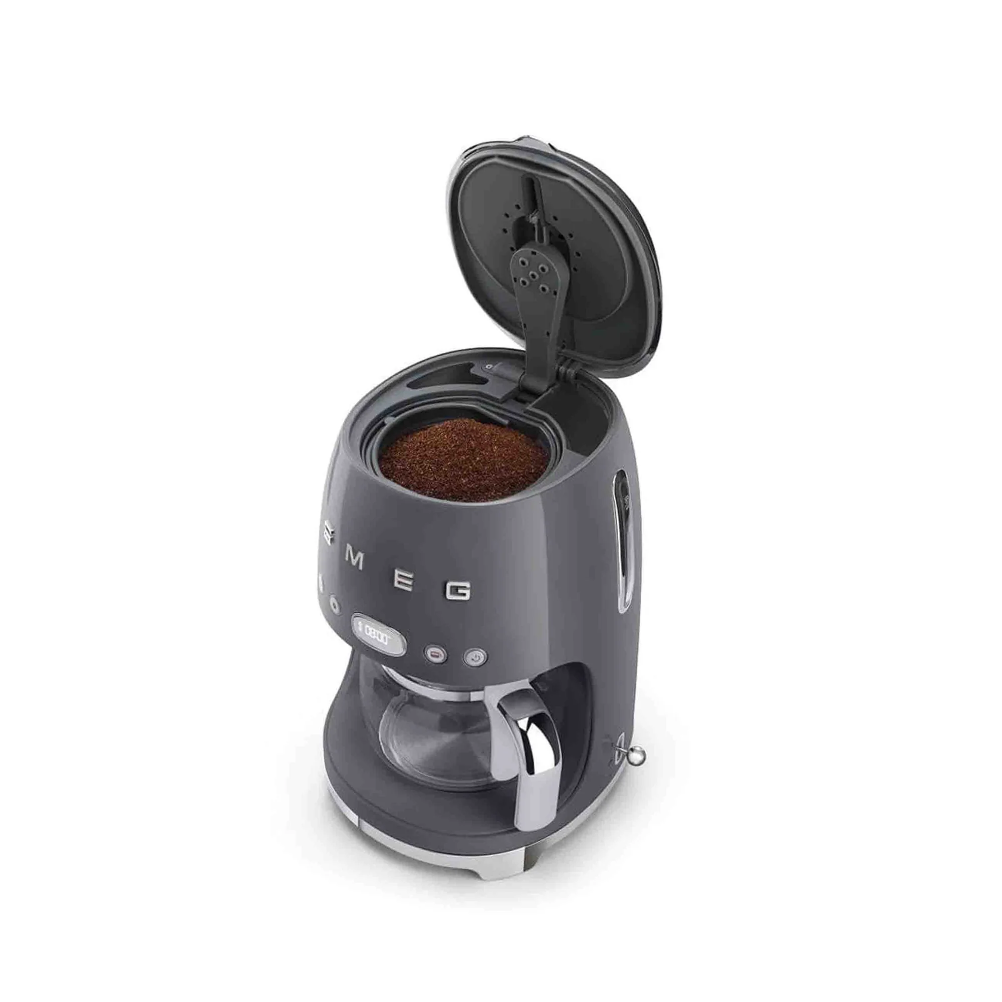 Smeg Retro Filter Coffee Machine Slate - Grey - Image 4