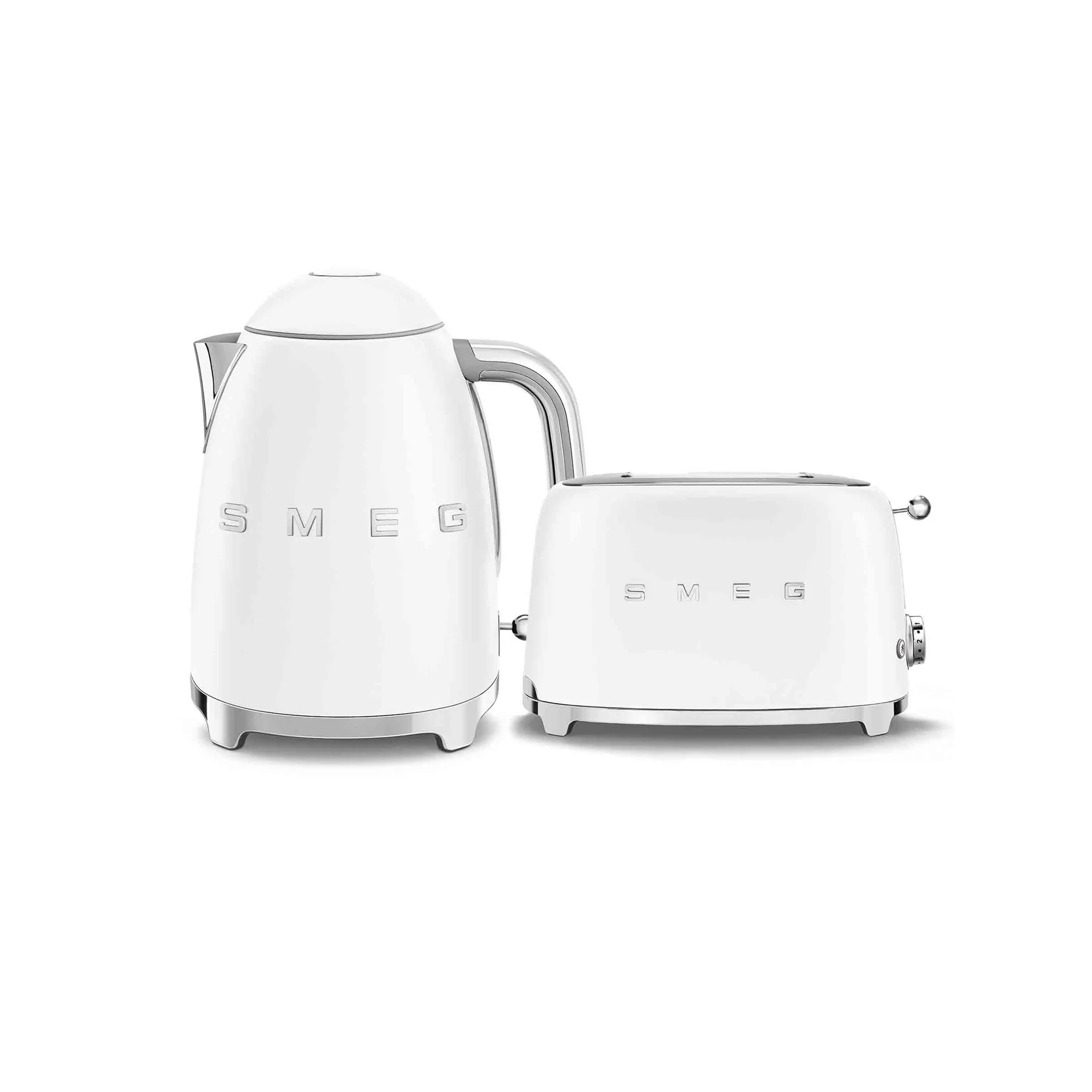 Smeg Retro Matte Combo - Matte White