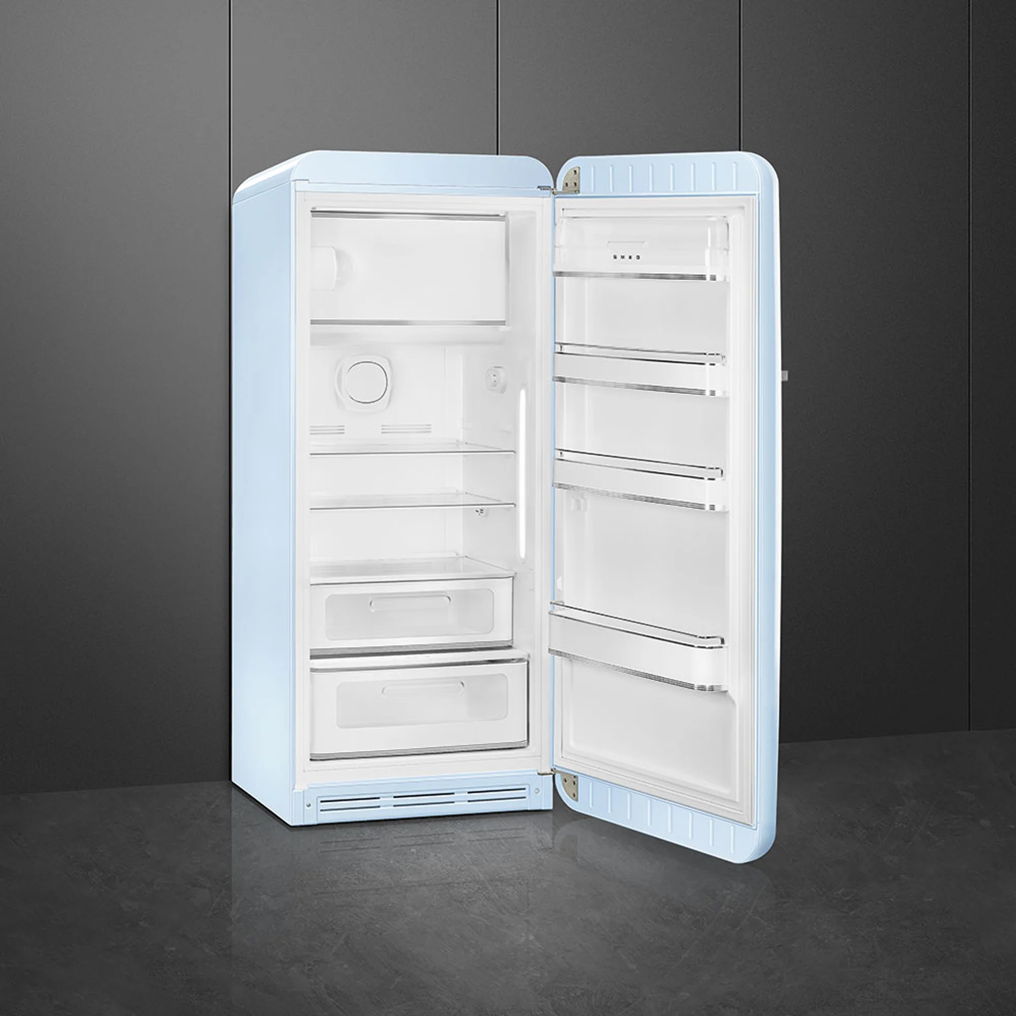 Smeg Retro Refrigerator - Pastel Blue - Image 2