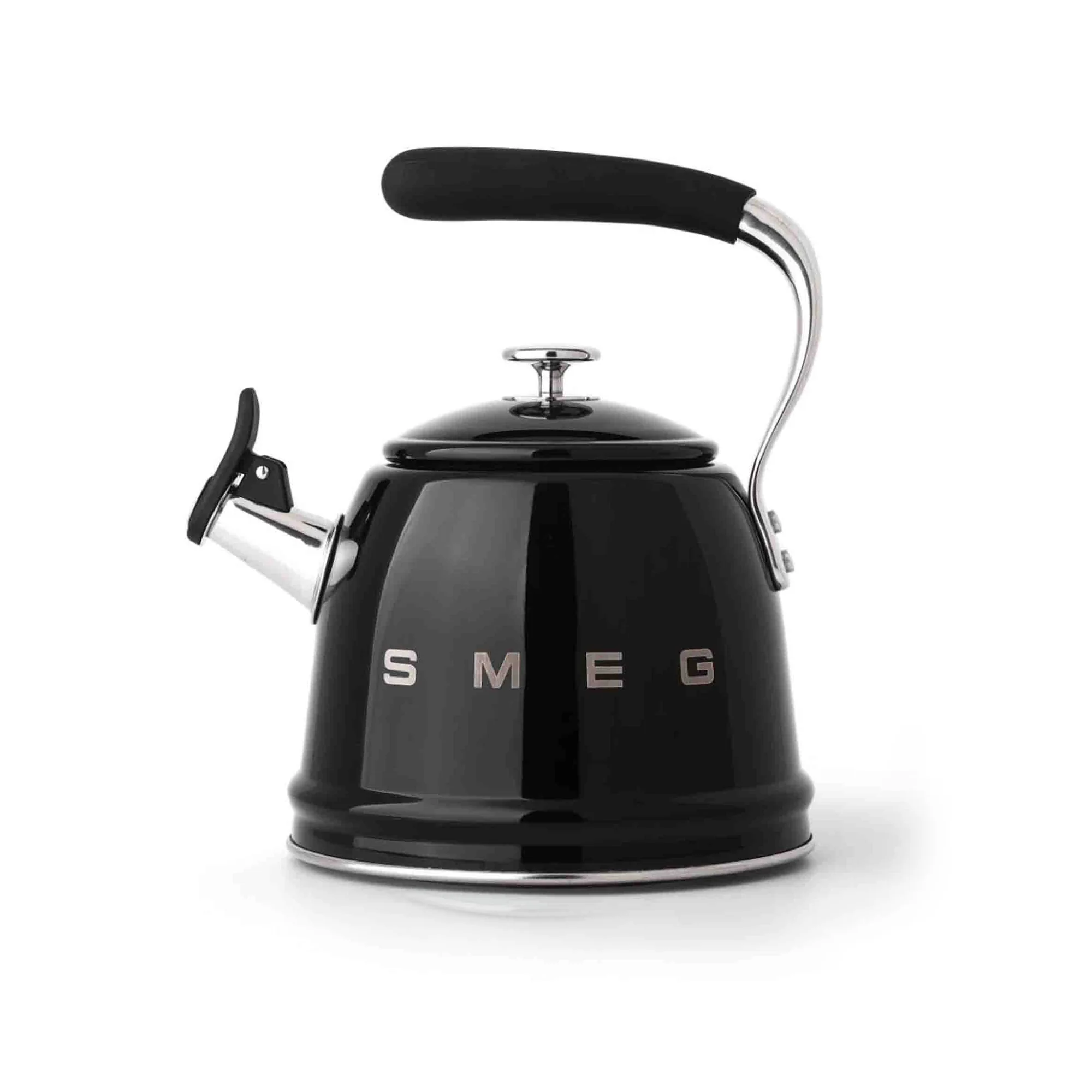 Smeg Whistling Stovetop Kettle - Black - Image 2