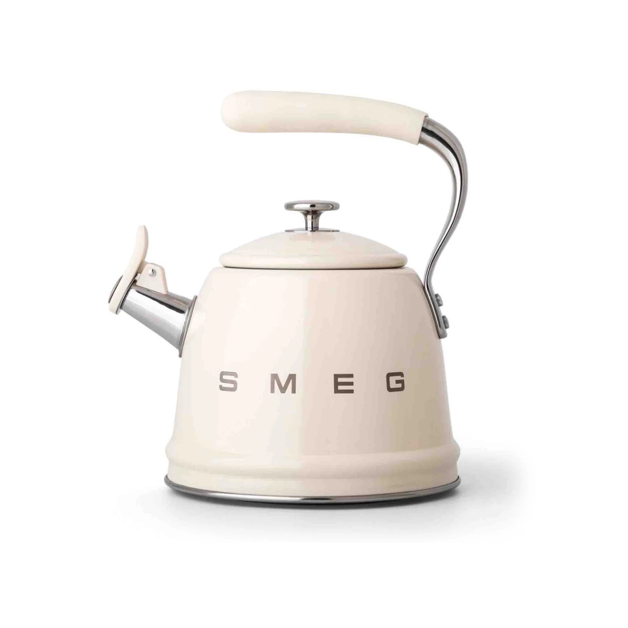 Smeg Whistling Stovetop Kettle - Cream - Image 2